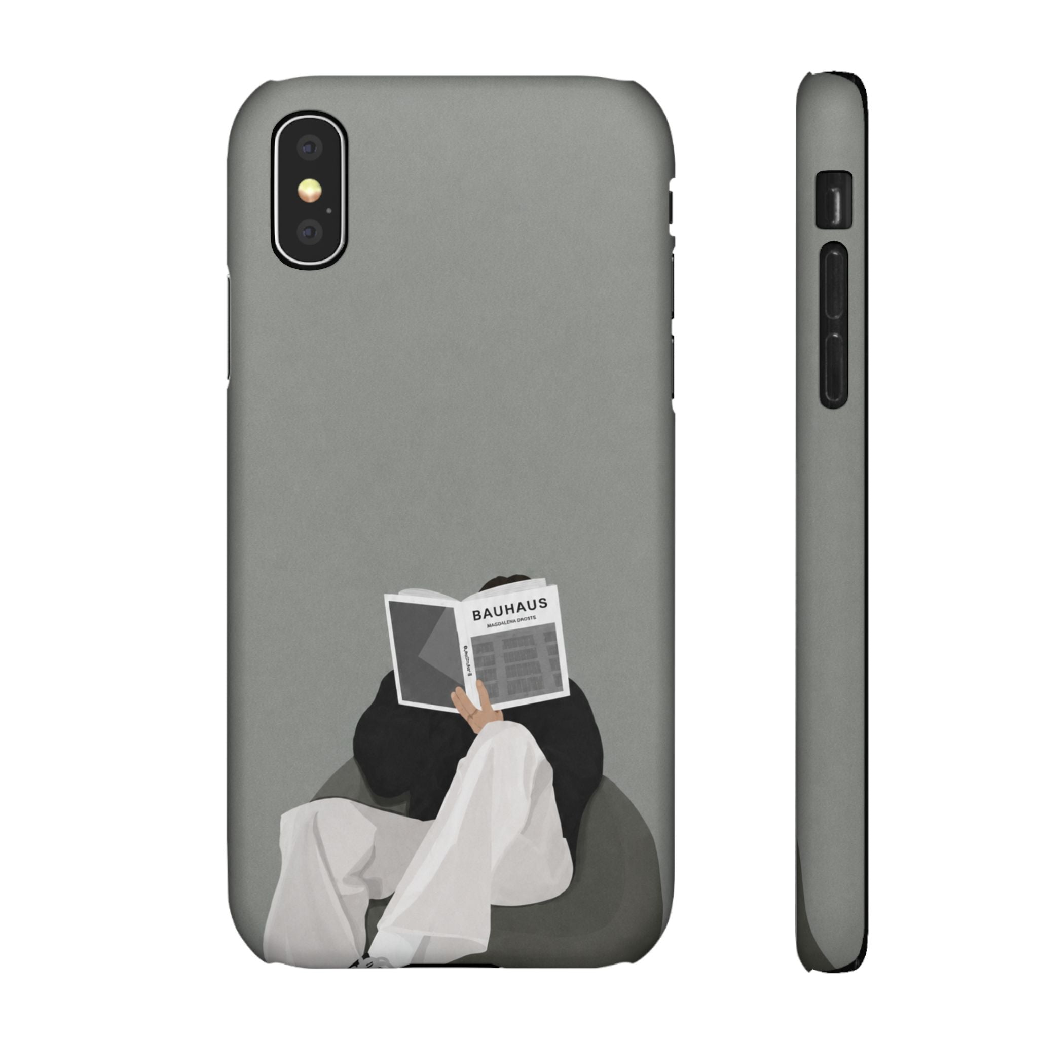 Quiet Pages – Minimalist Aesthetic Phone Case