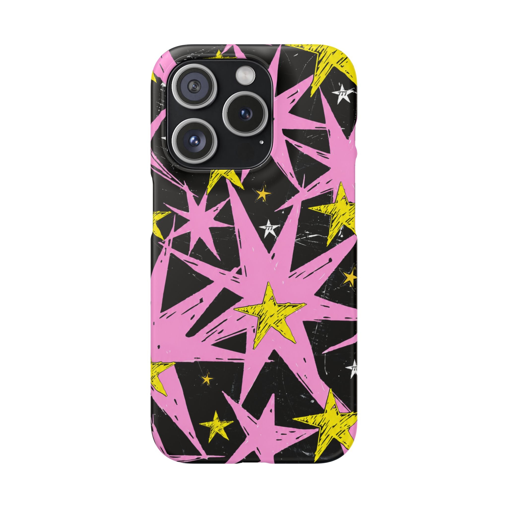 Pink Starburst Phone Case