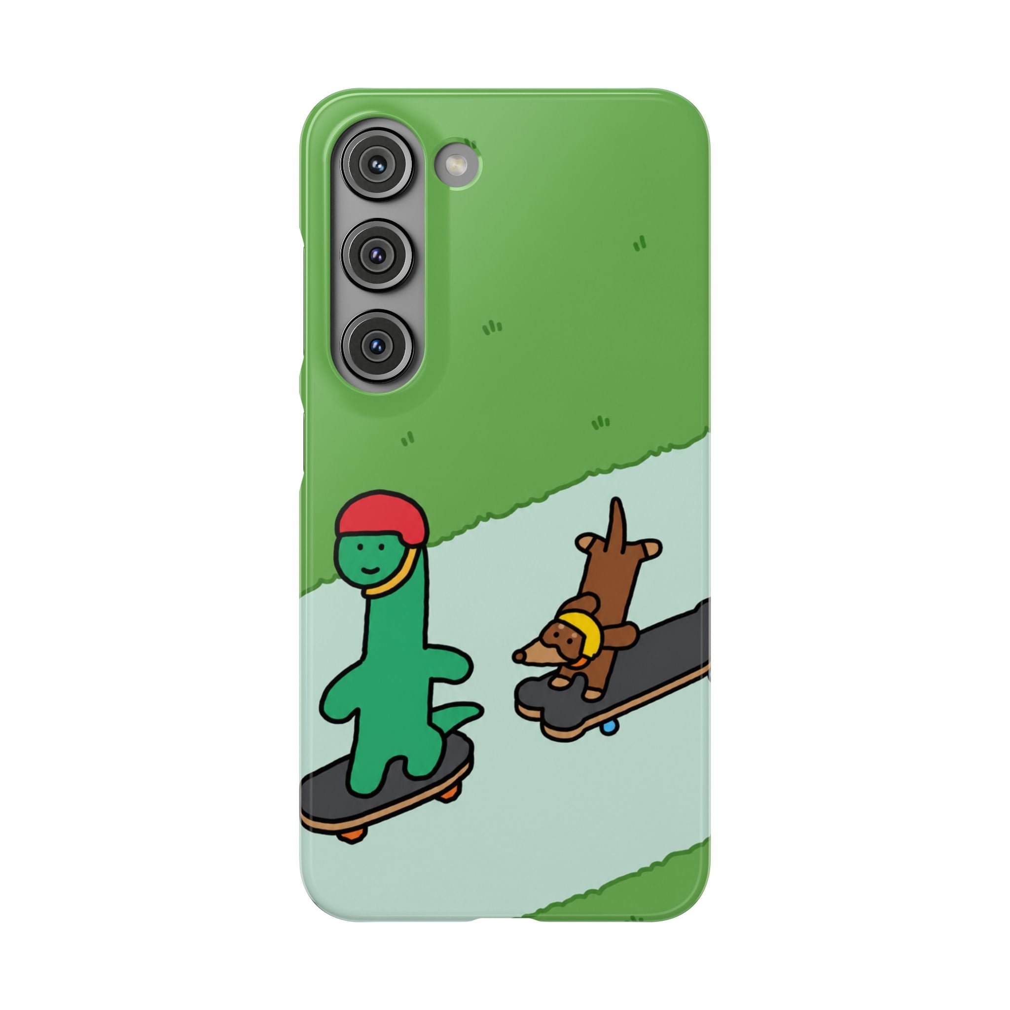 Skater Dino Phone Case