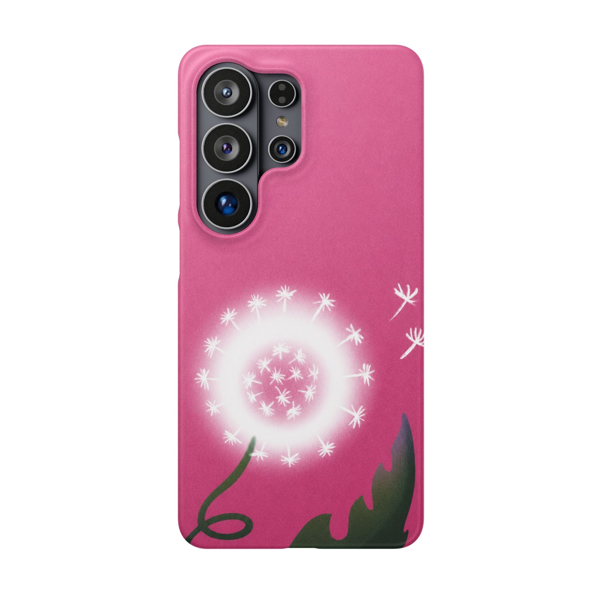 Pink Dandelion Phone Case