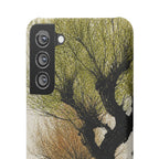 Serene Willow Landscape Phone Case