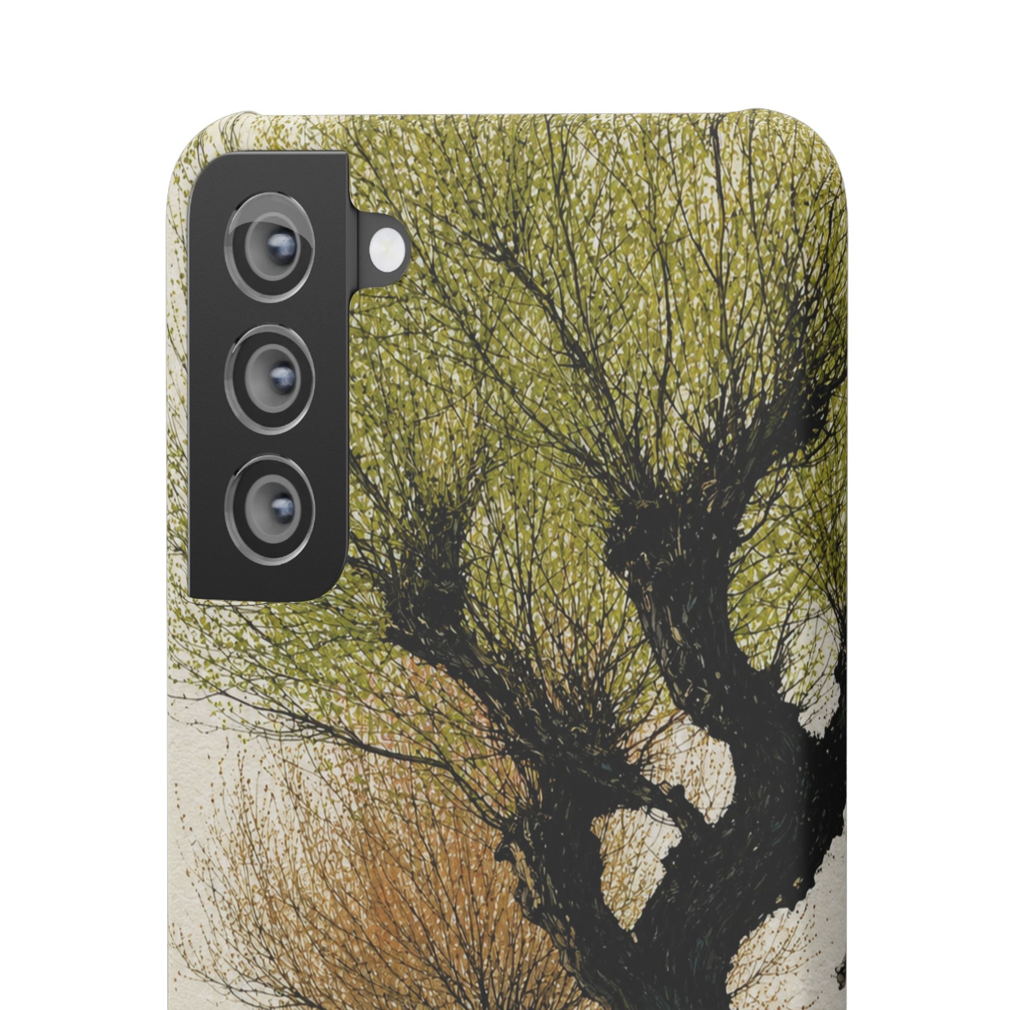 Serene Willow Landscape Phone Case