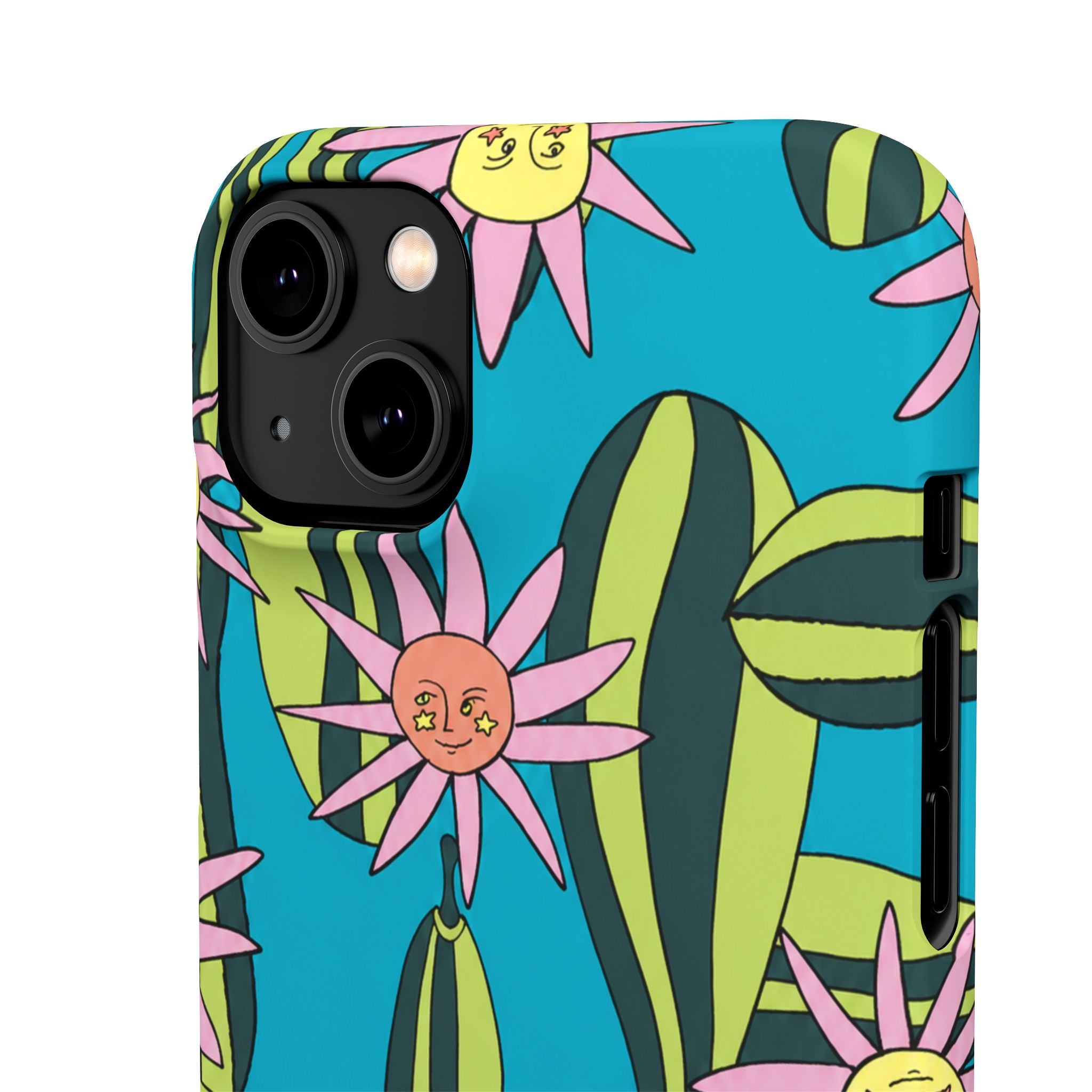 Whimsical Floral Garden Phone Case