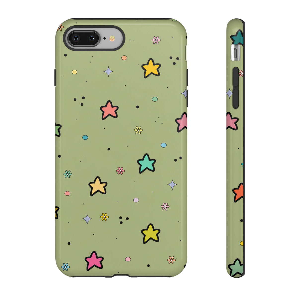 Cosmic Star Doodle Phone Case