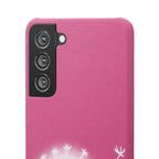 Pink Dandelion Phone Case