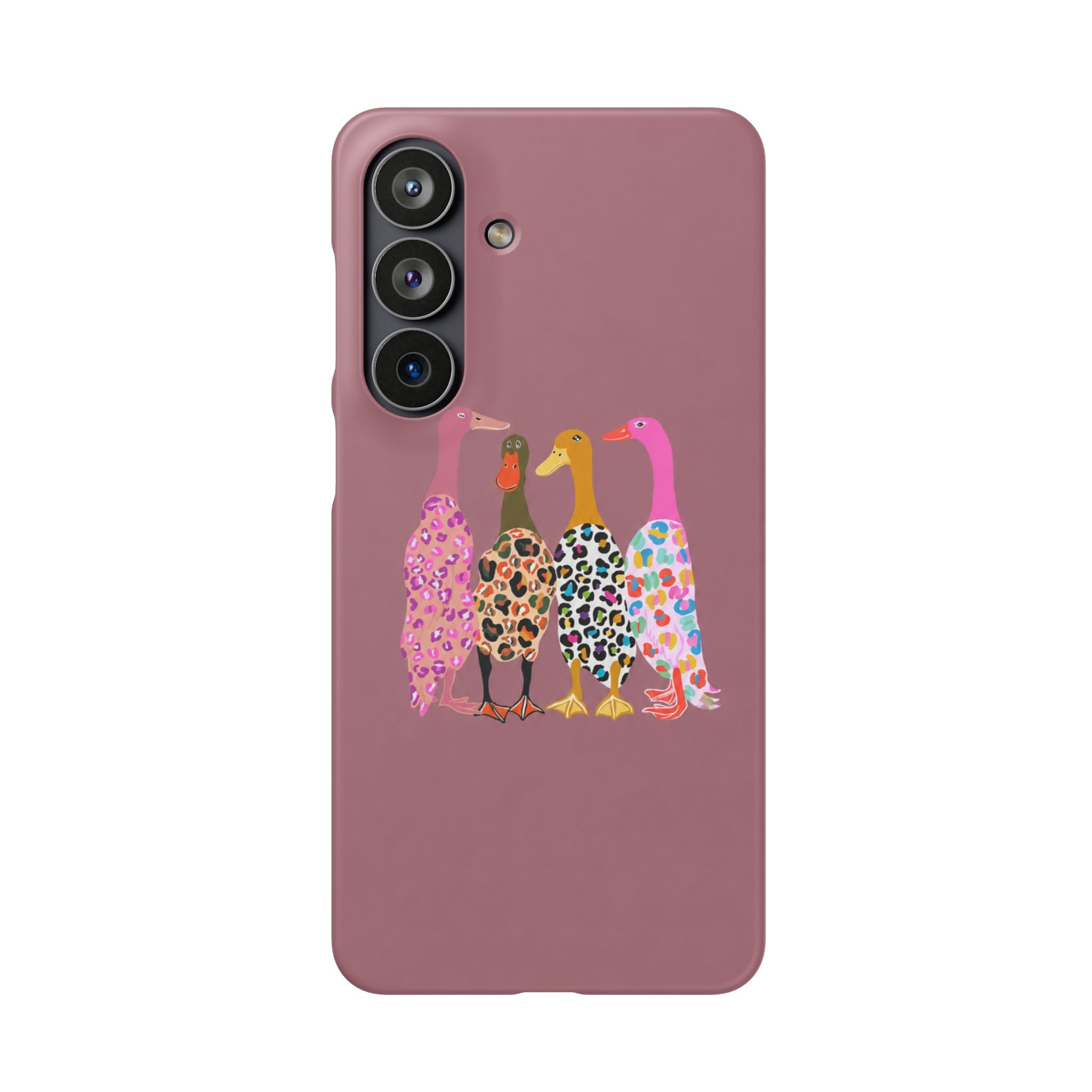 Colorful Leopard Ducks Phone Case