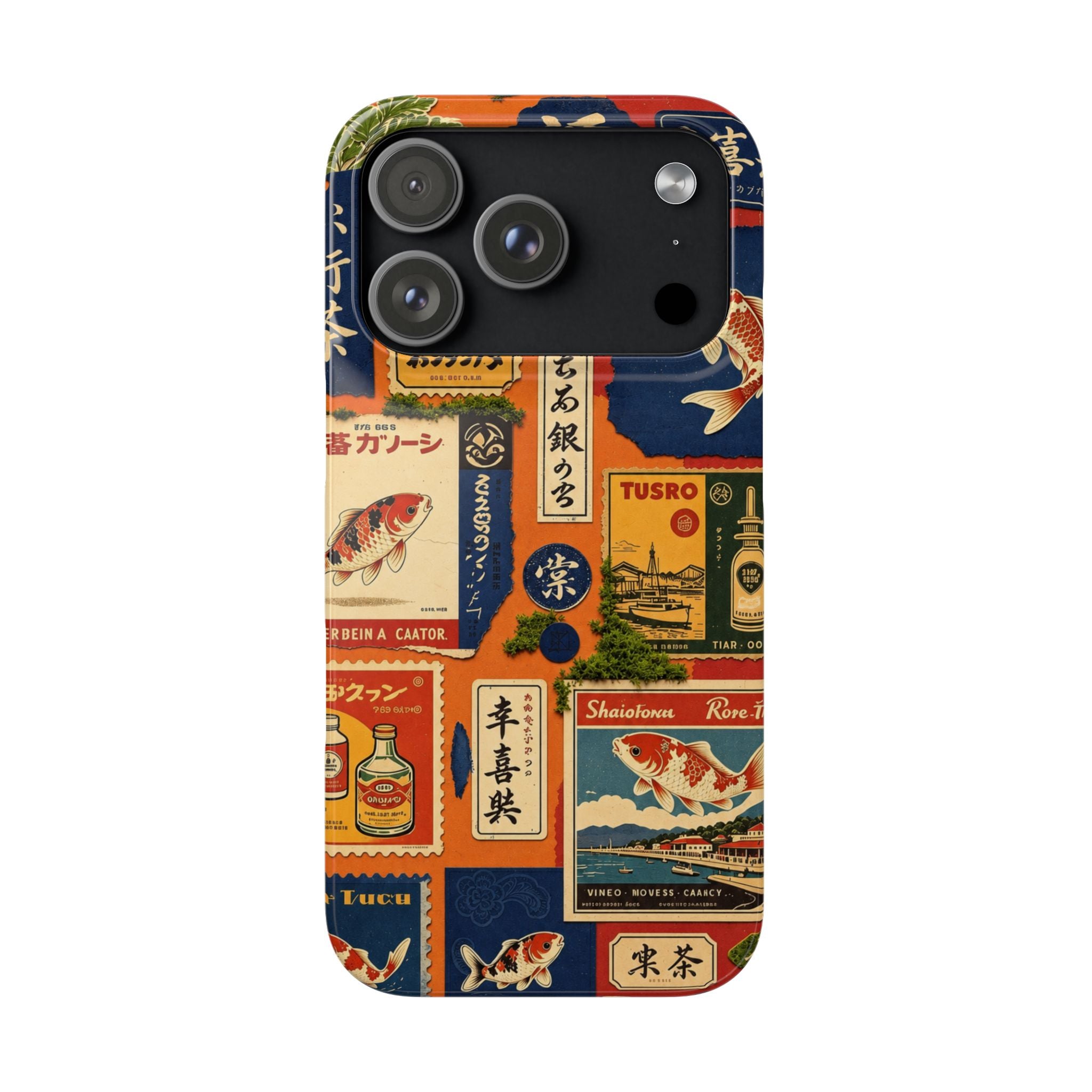 Vintage Japanese Koi Phone Case
