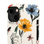 Wildflower Sketch Phone Case