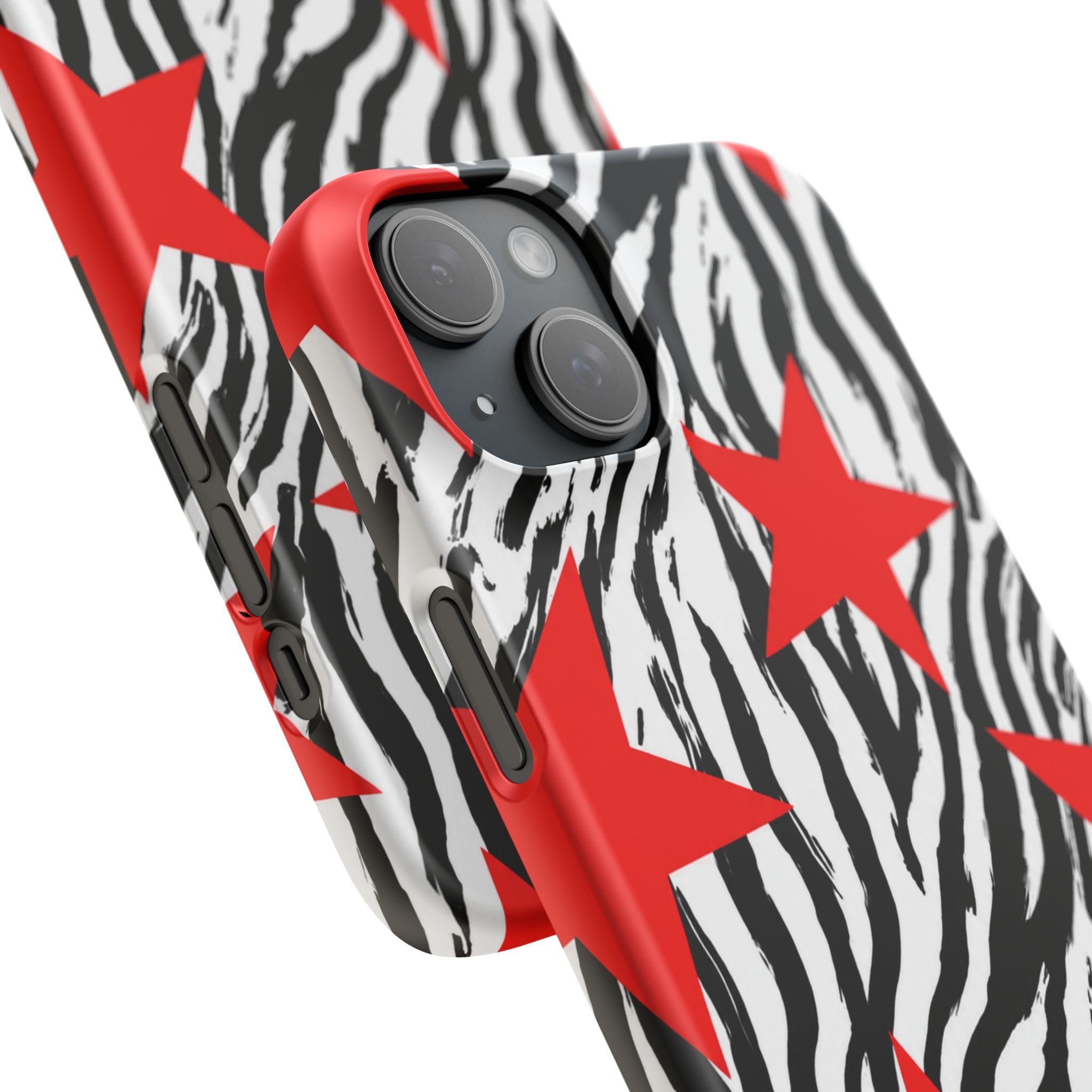 Retro Zebra Stars Phone Case