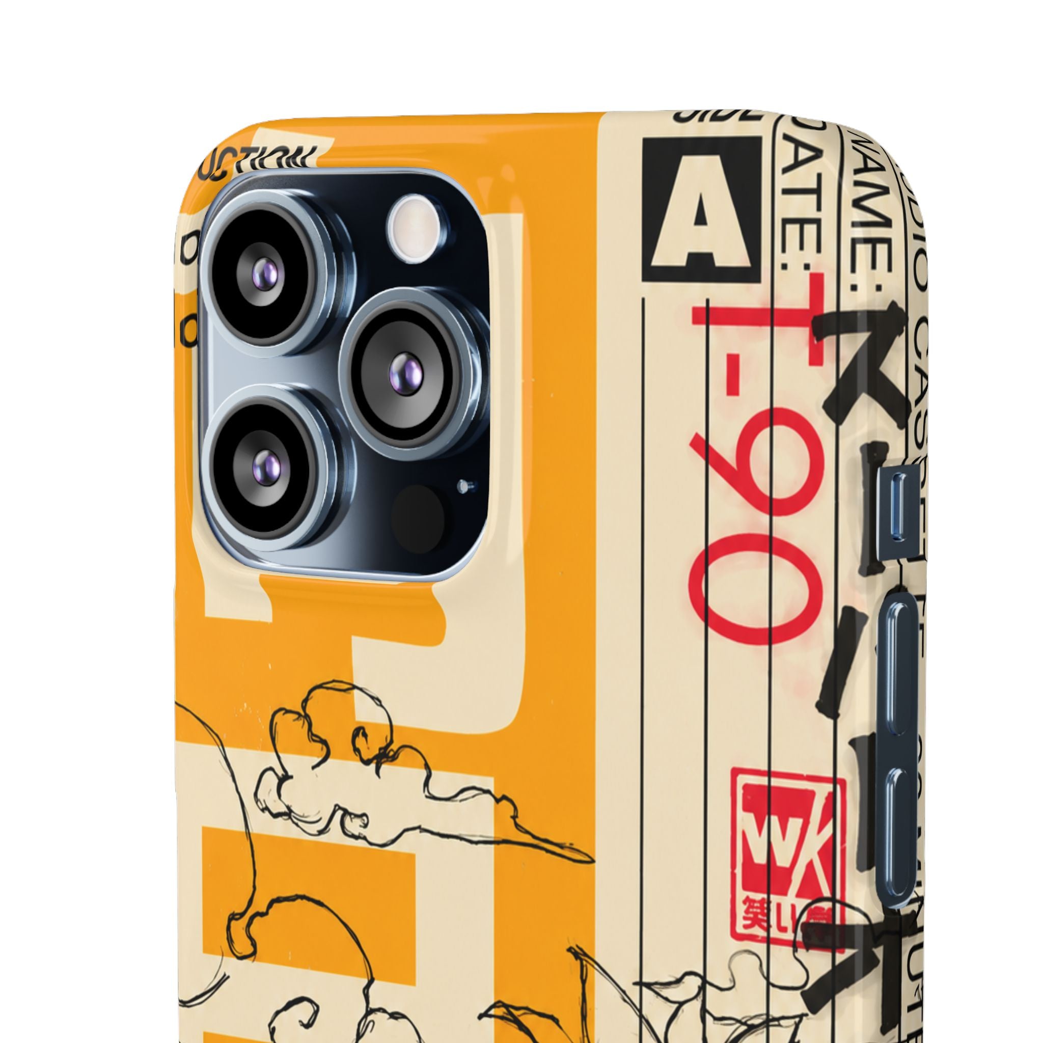 Retro Cassette Floral Phone Case