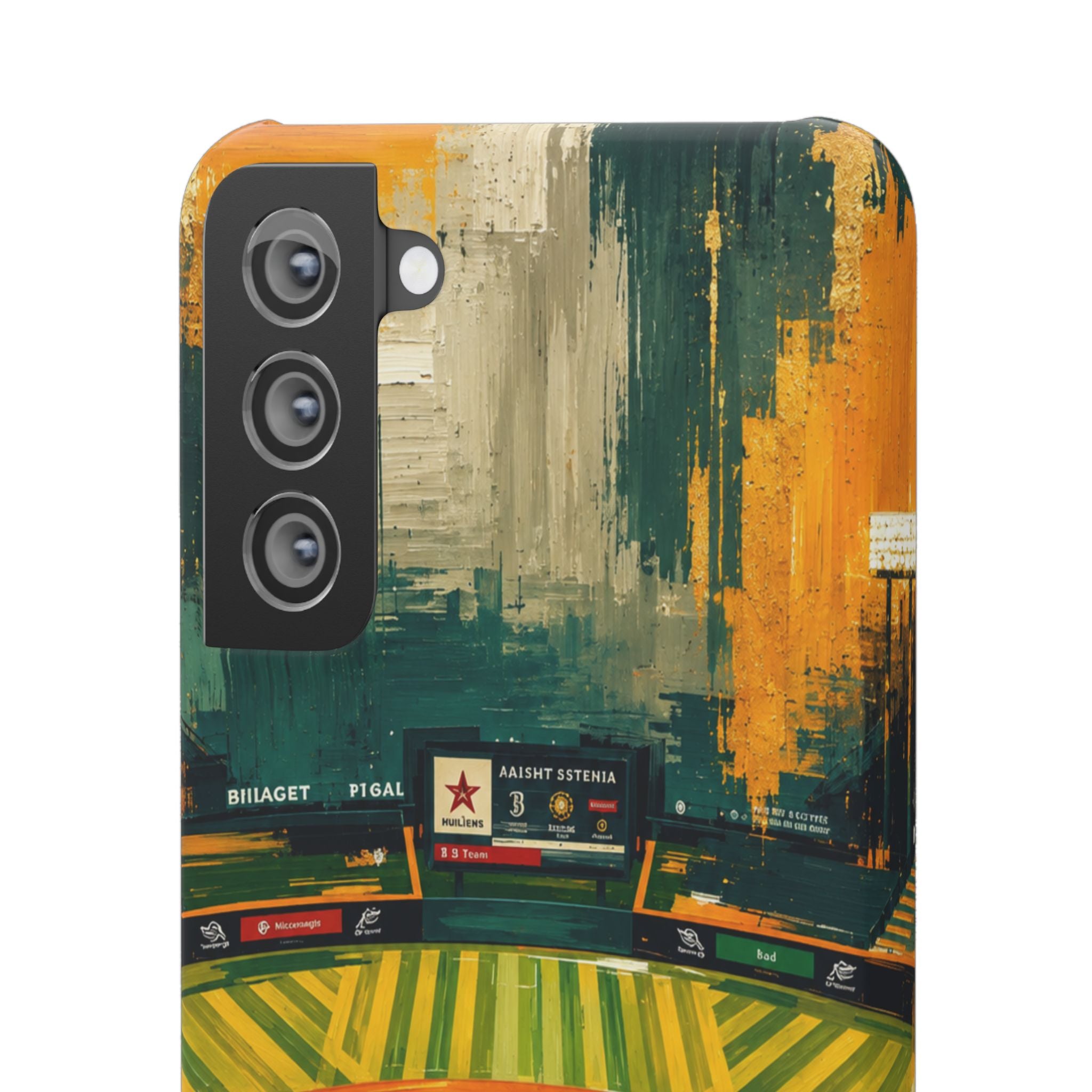 Abstract Baseball Stadium Phone Case