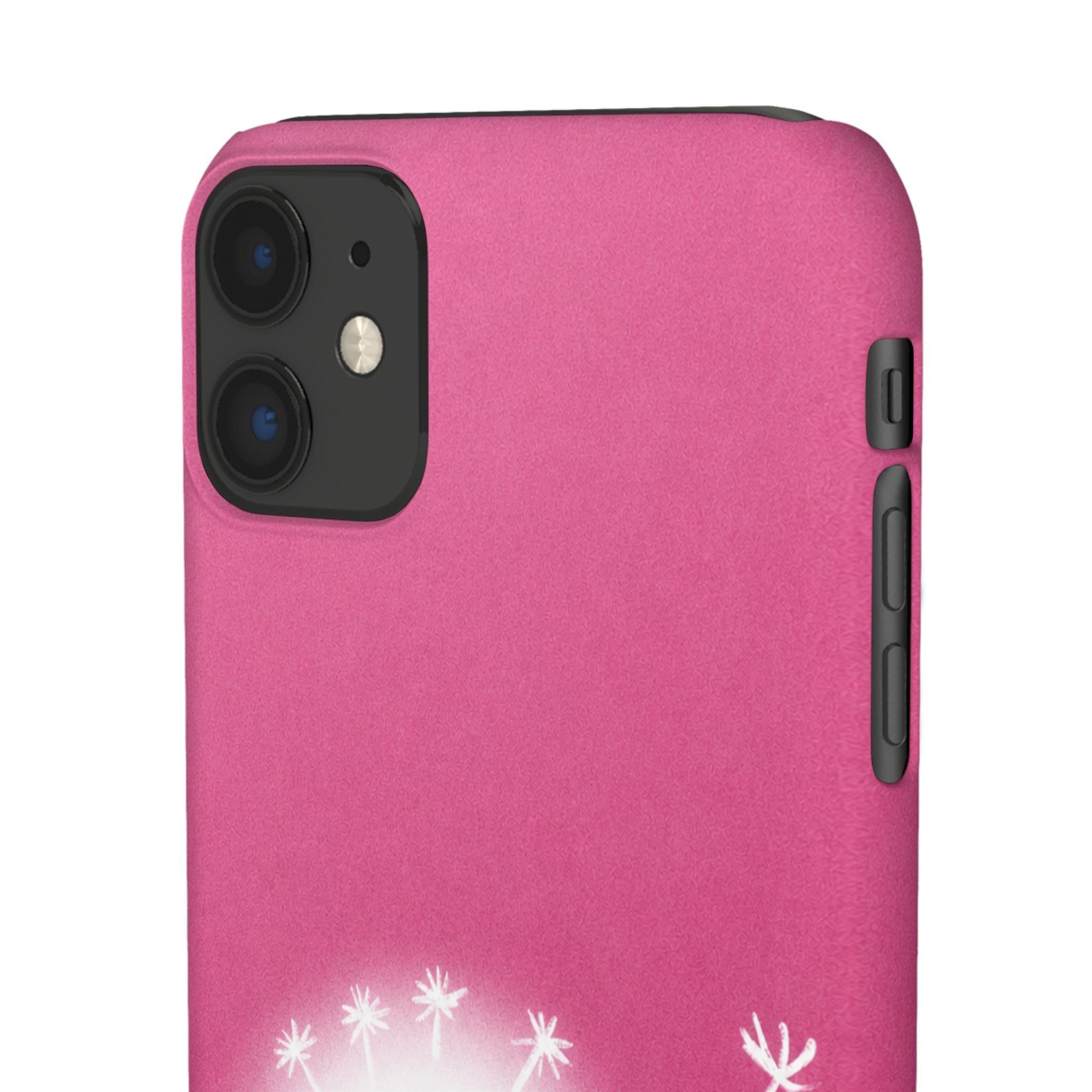 Pink Dandelion Phone Case