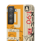 Retro Cassette Floral Phone Case