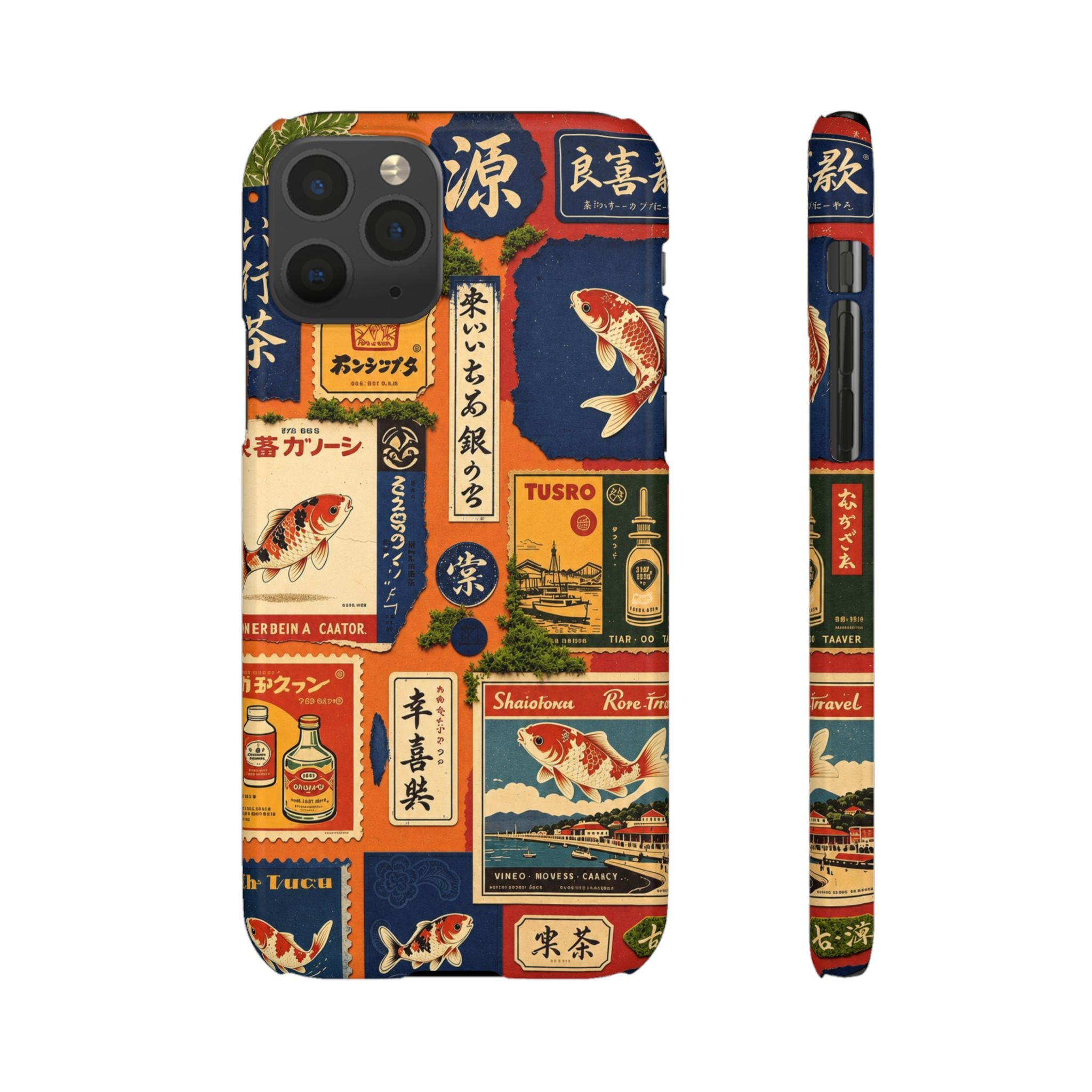 Vintage Japanese Koi Phone Case