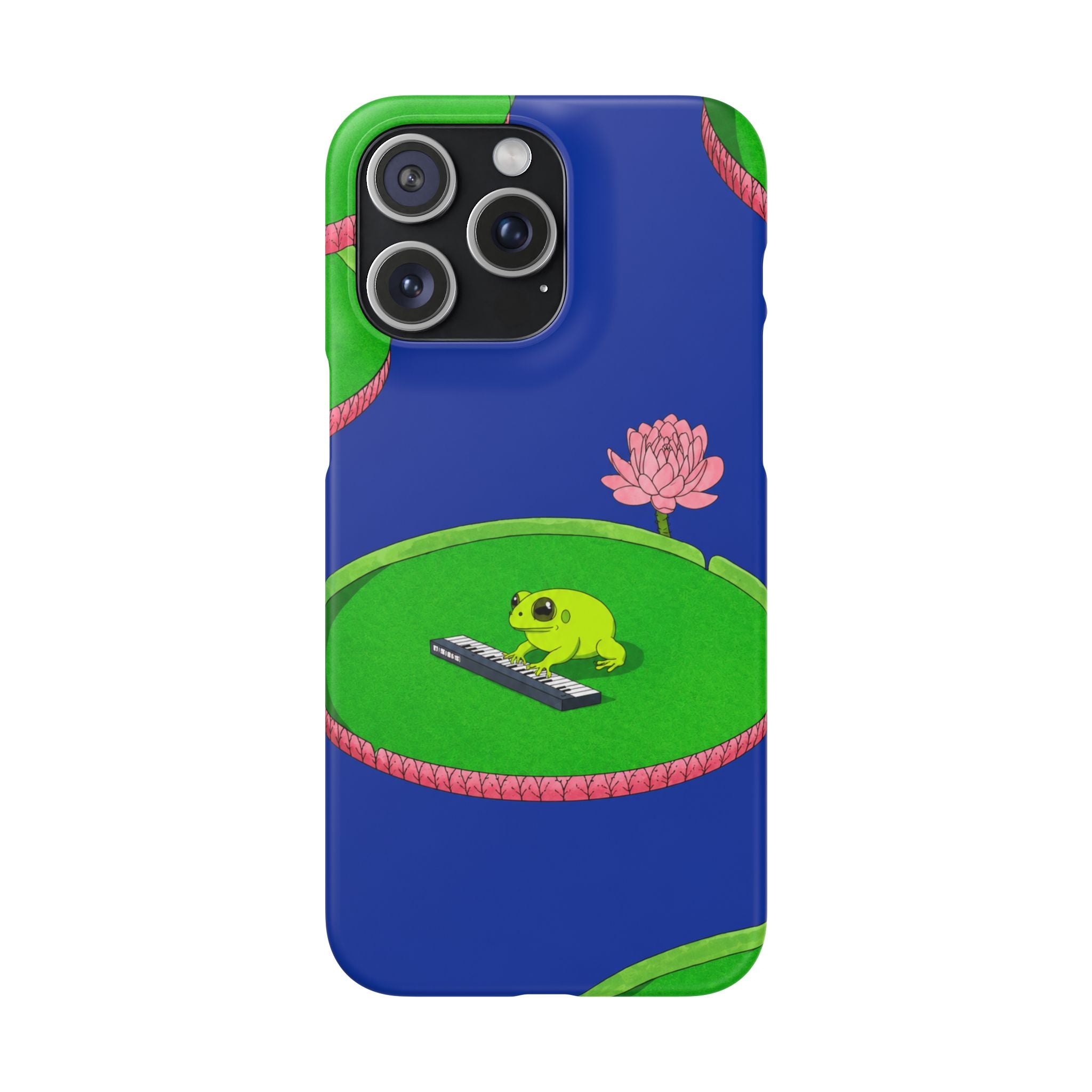 Frog Piano Phone Case
