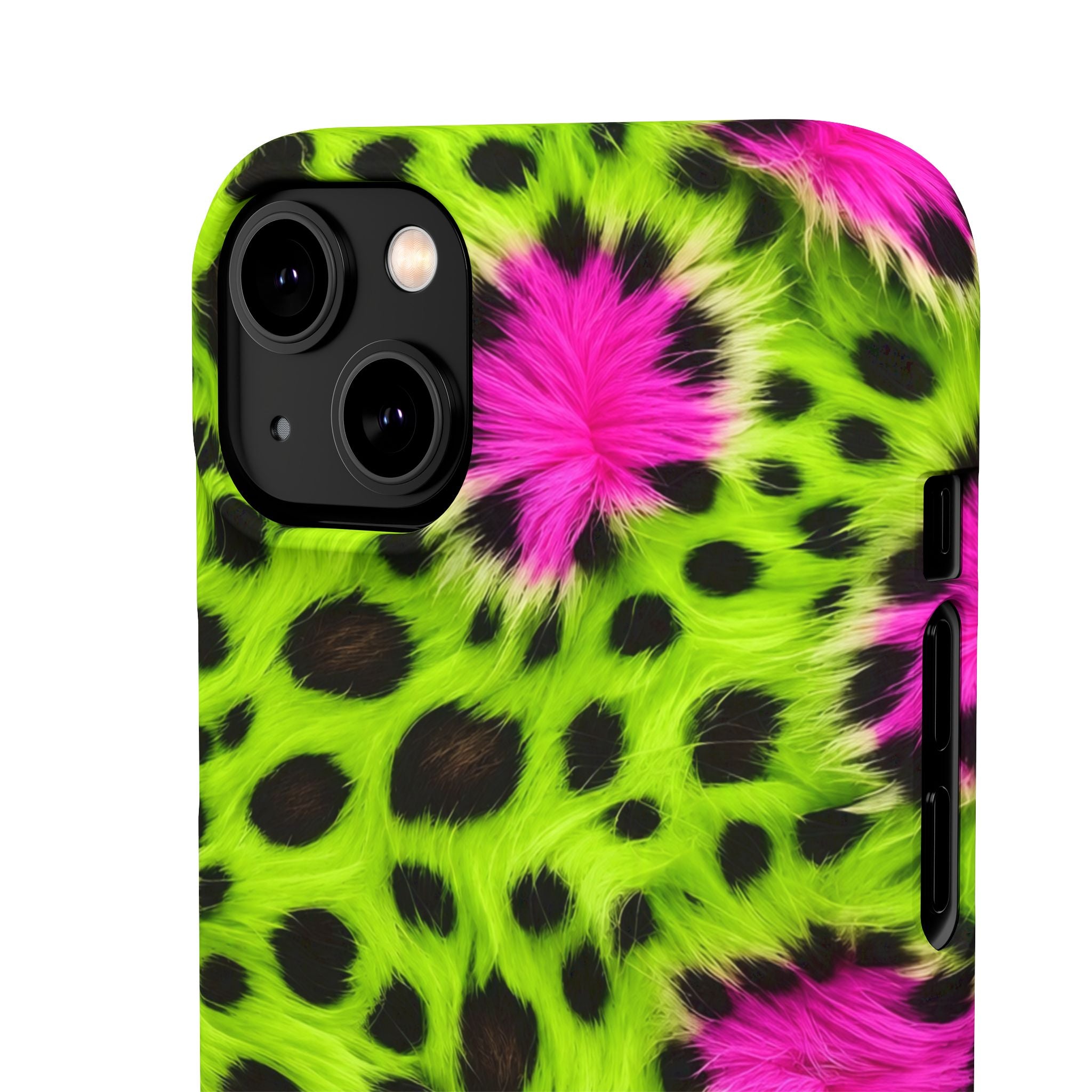Neon Leopard Phone Case