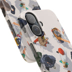 City Crowd Aesthetic Phone Case