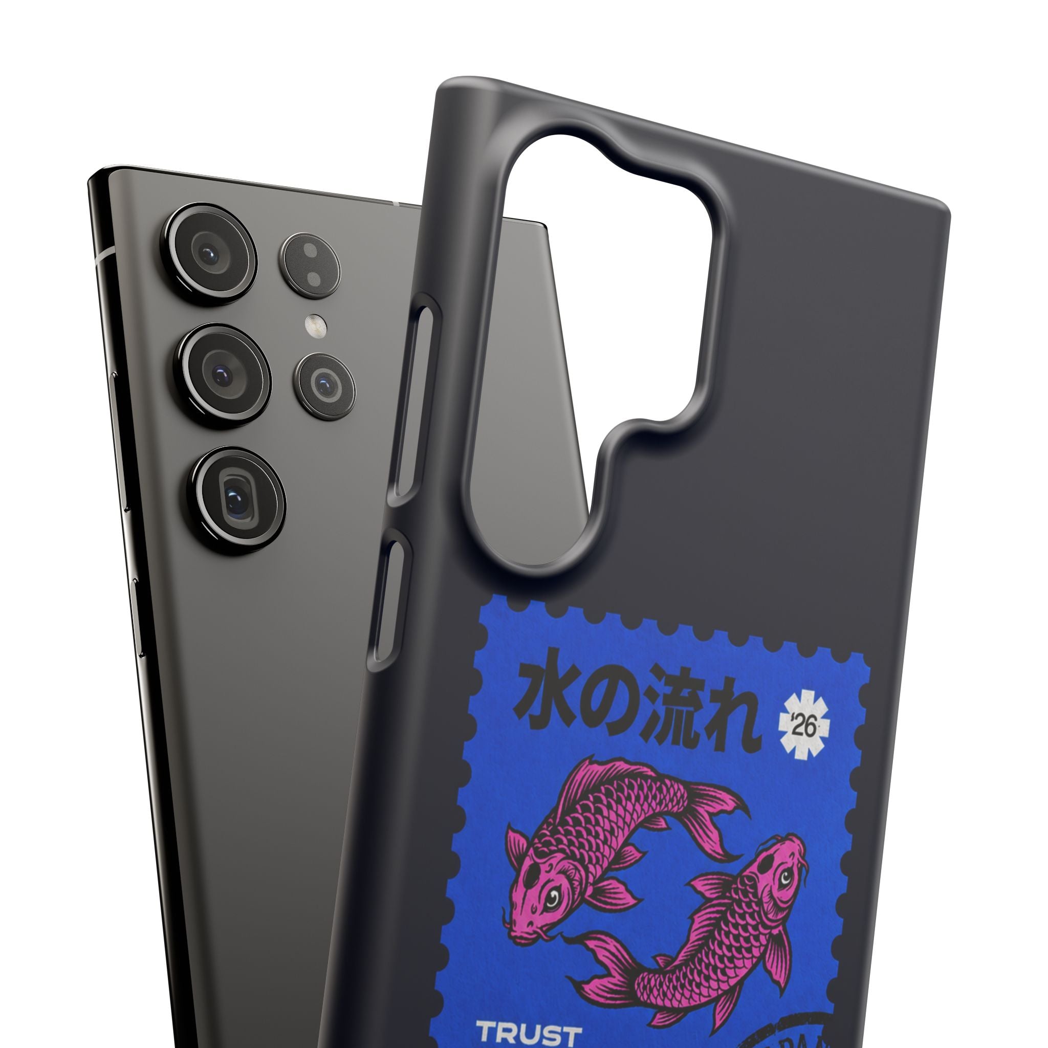 Trust The Flow Koi Phone Case