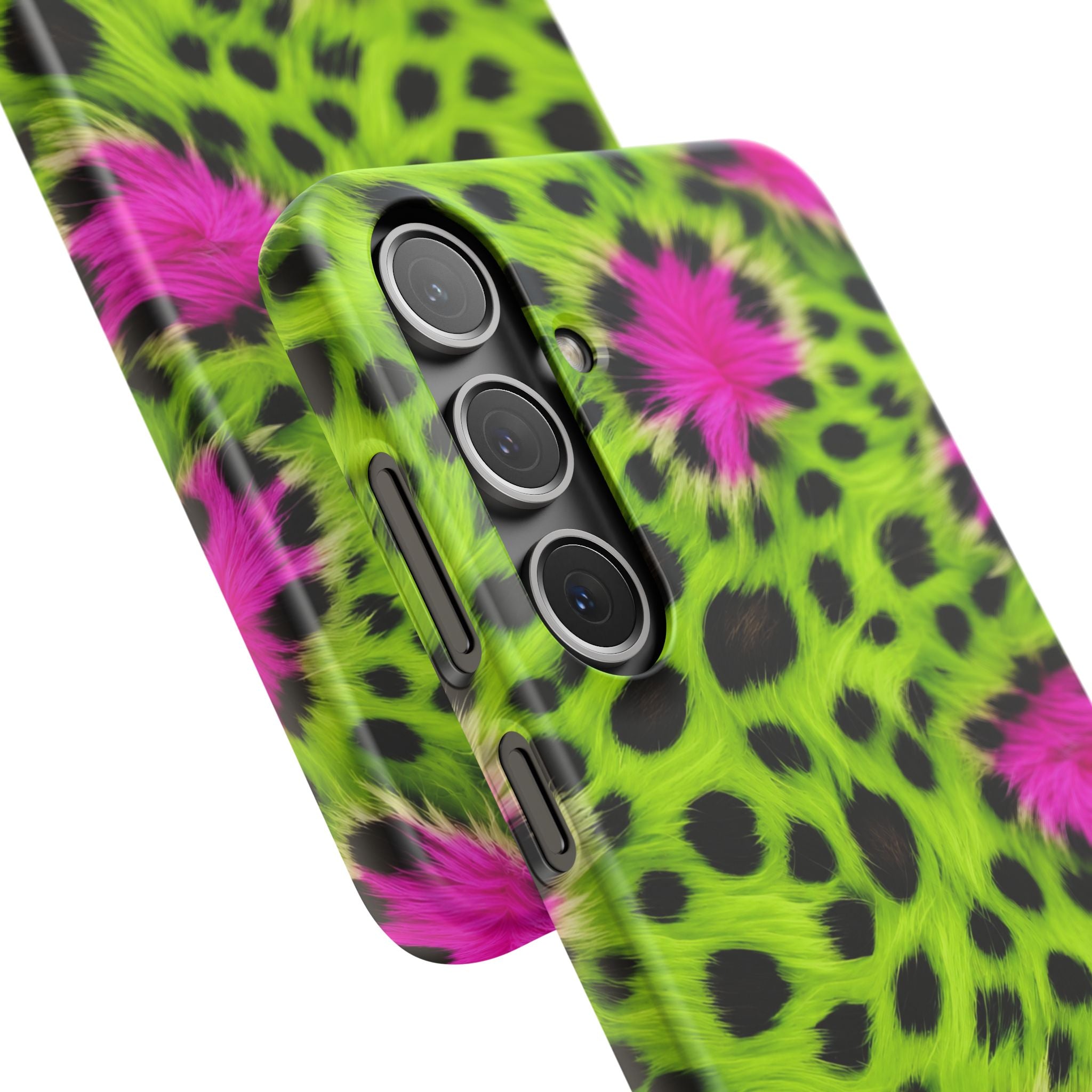 Neon Leopard Phone Case