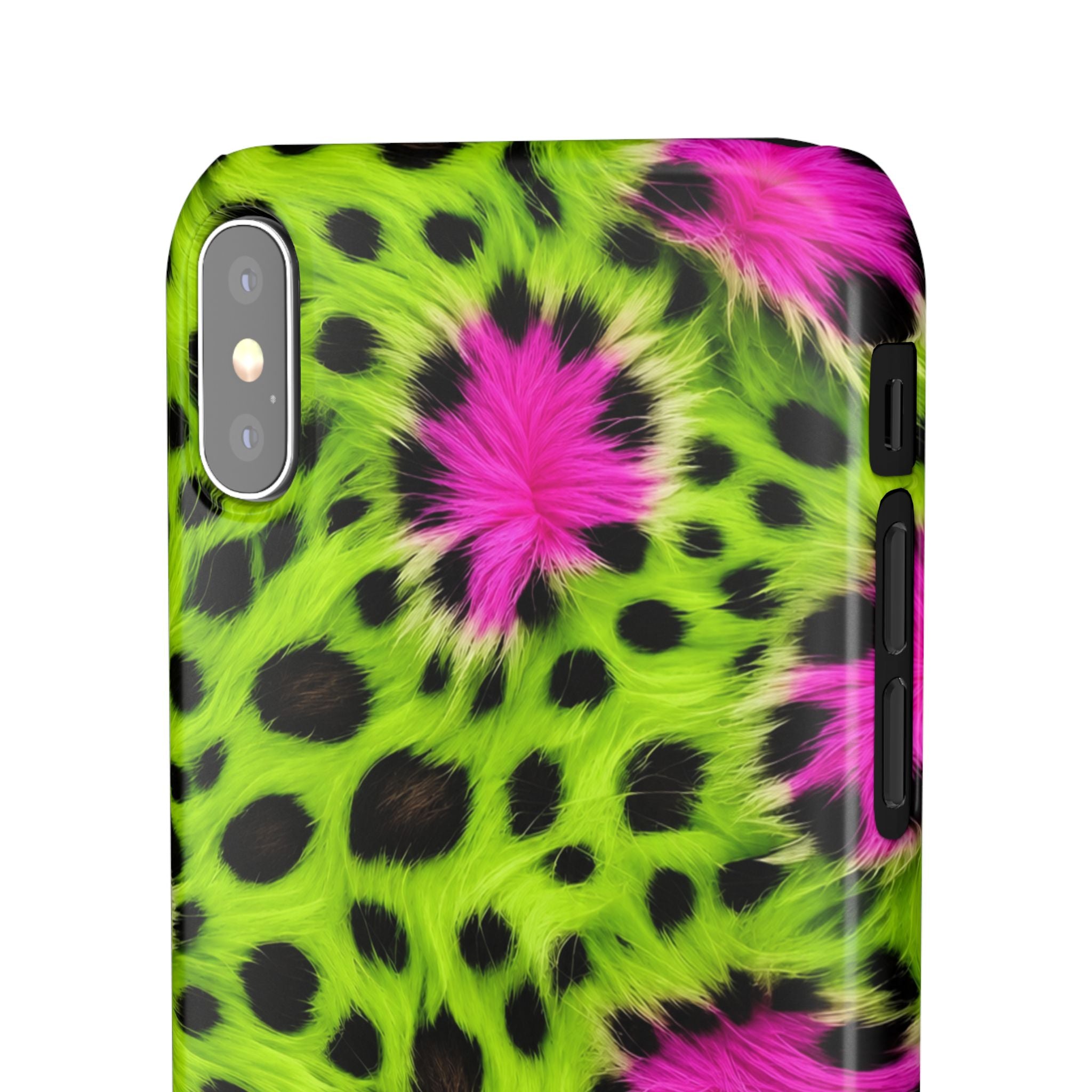 Neon Leopard Phone Case