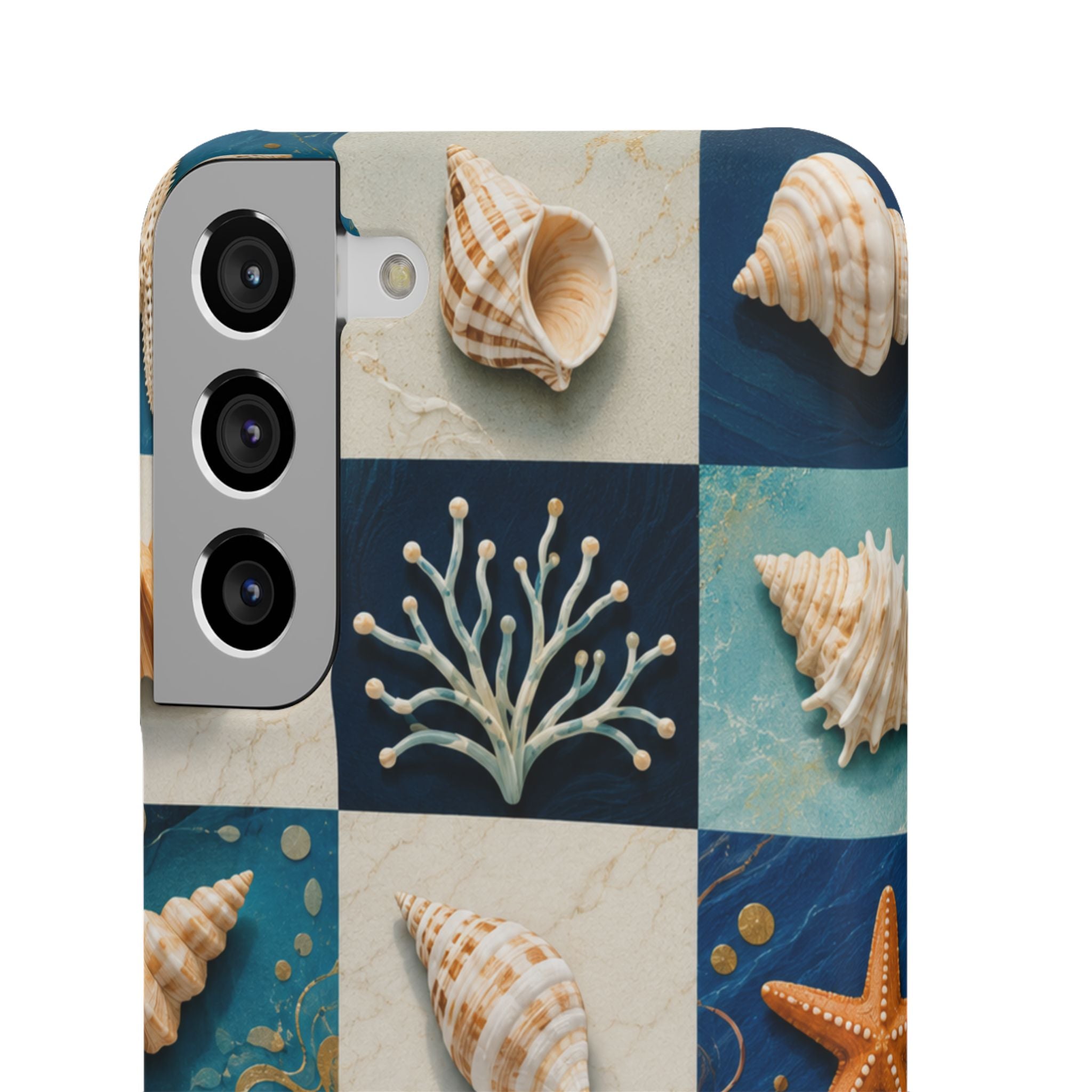 Coastal Seashell Mosaic Phone Case