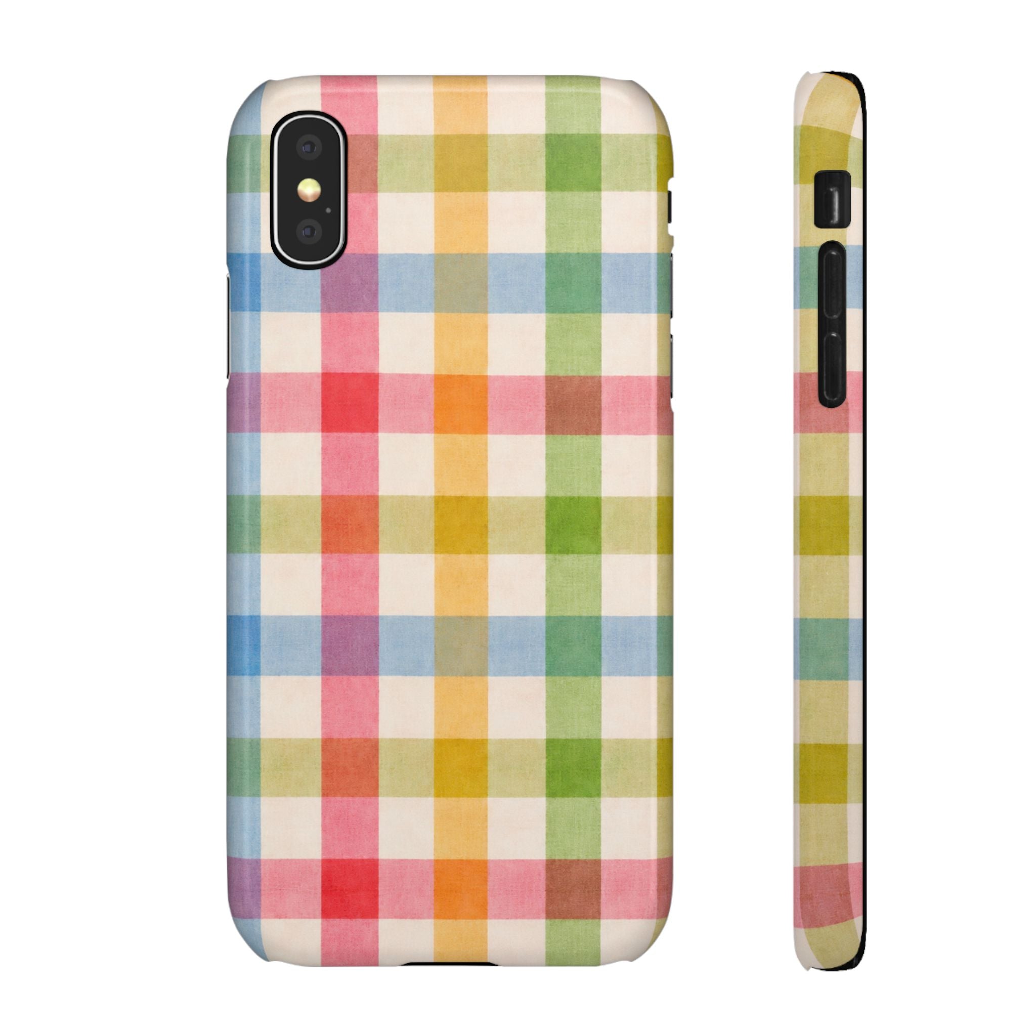 Pastel Plaid Phone Case