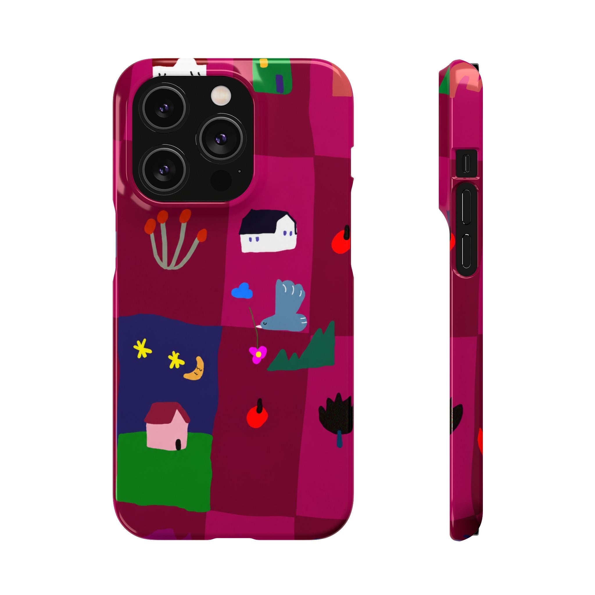 Whimsical Village Phone Case
