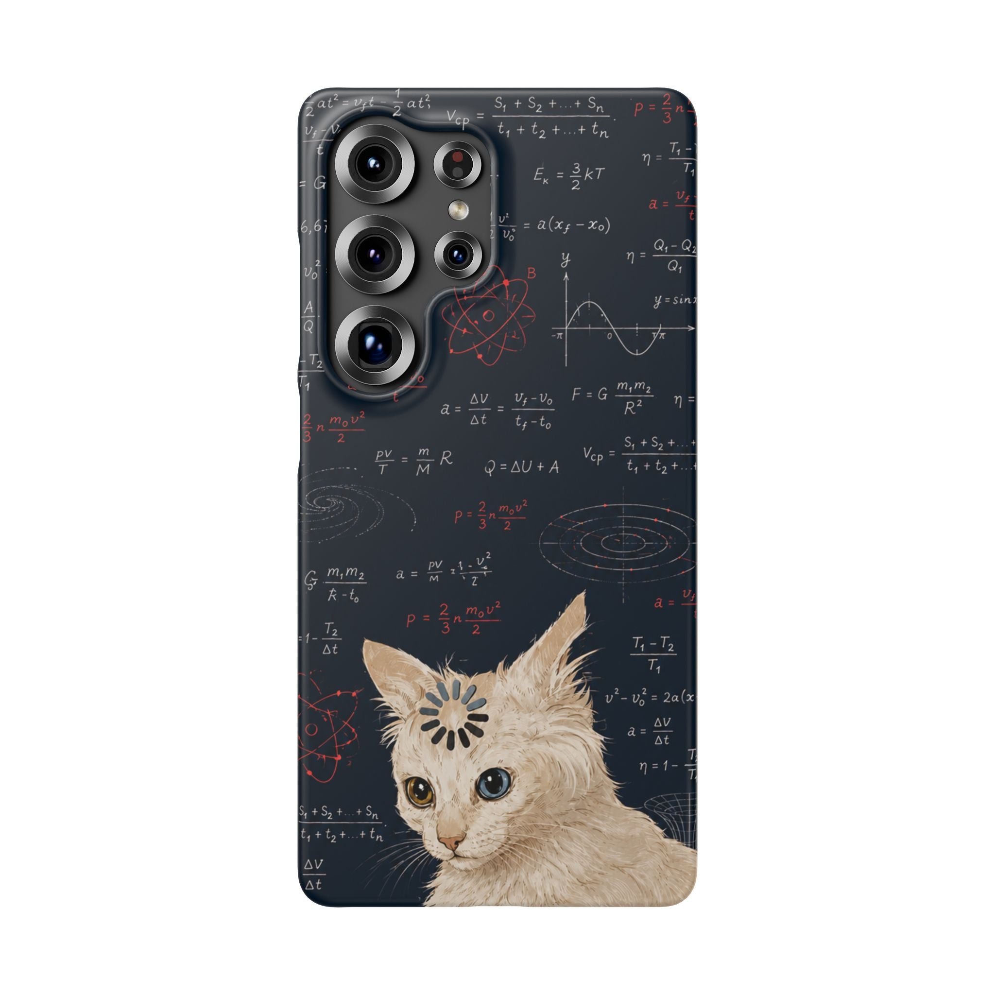 Quantum Kitty Physics Phone Case