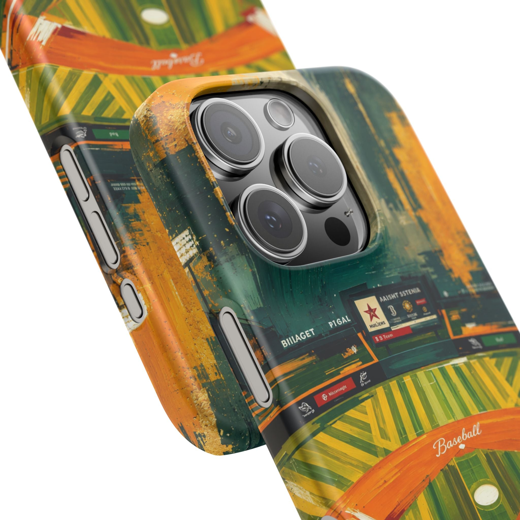 Abstract Baseball Stadium Phone Case