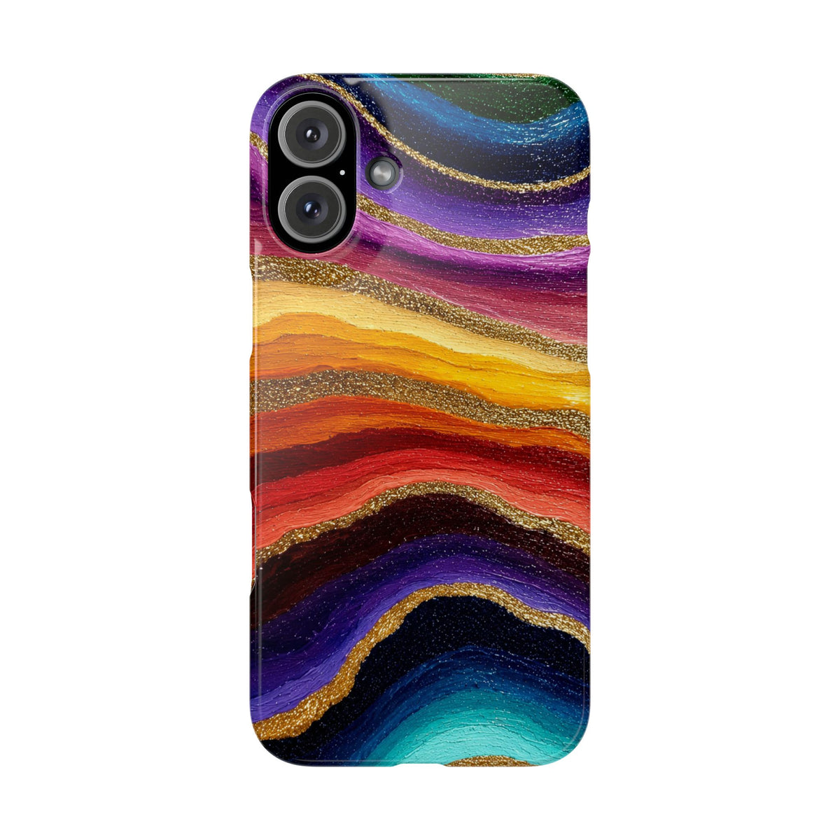 Rainbow Agate Phone Case