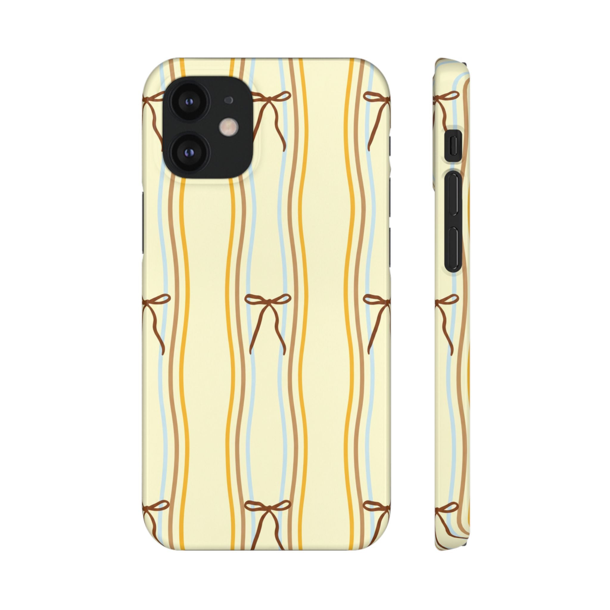 Bow Stripe Phone Case