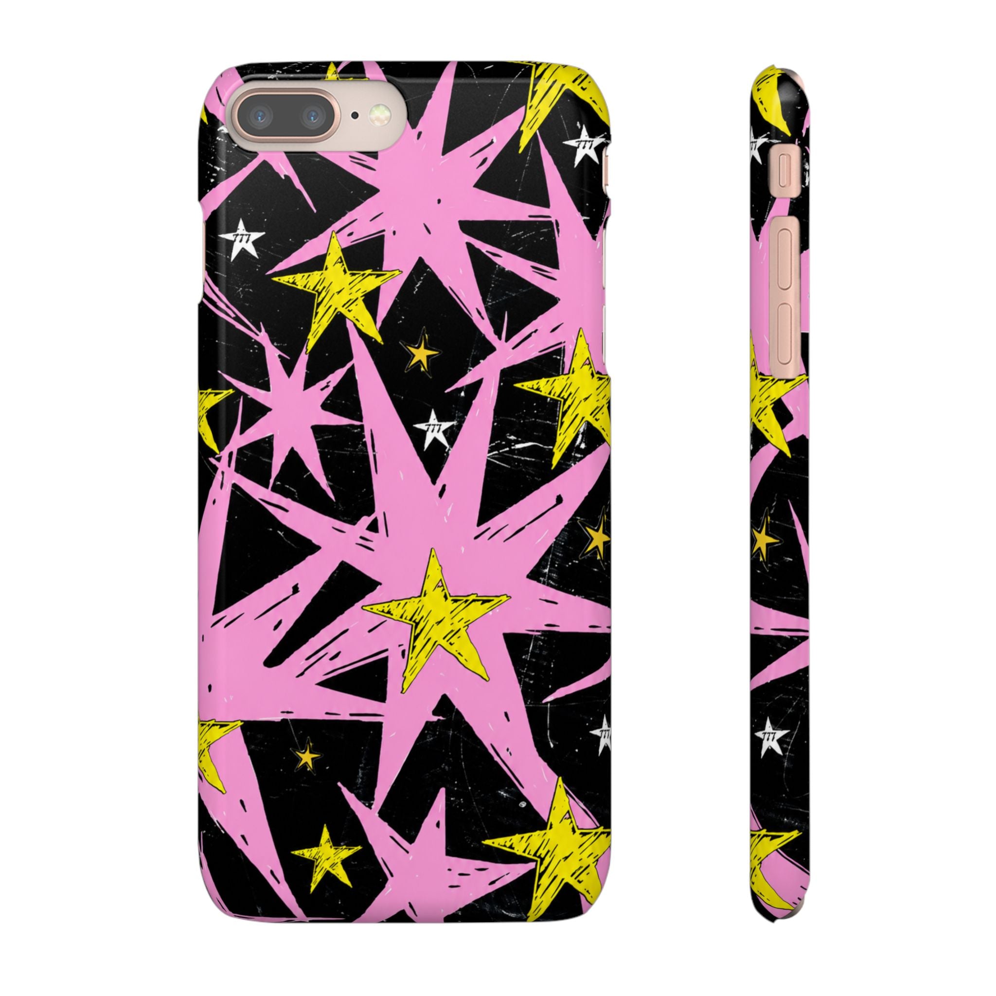 Pink Starburst Phone Case