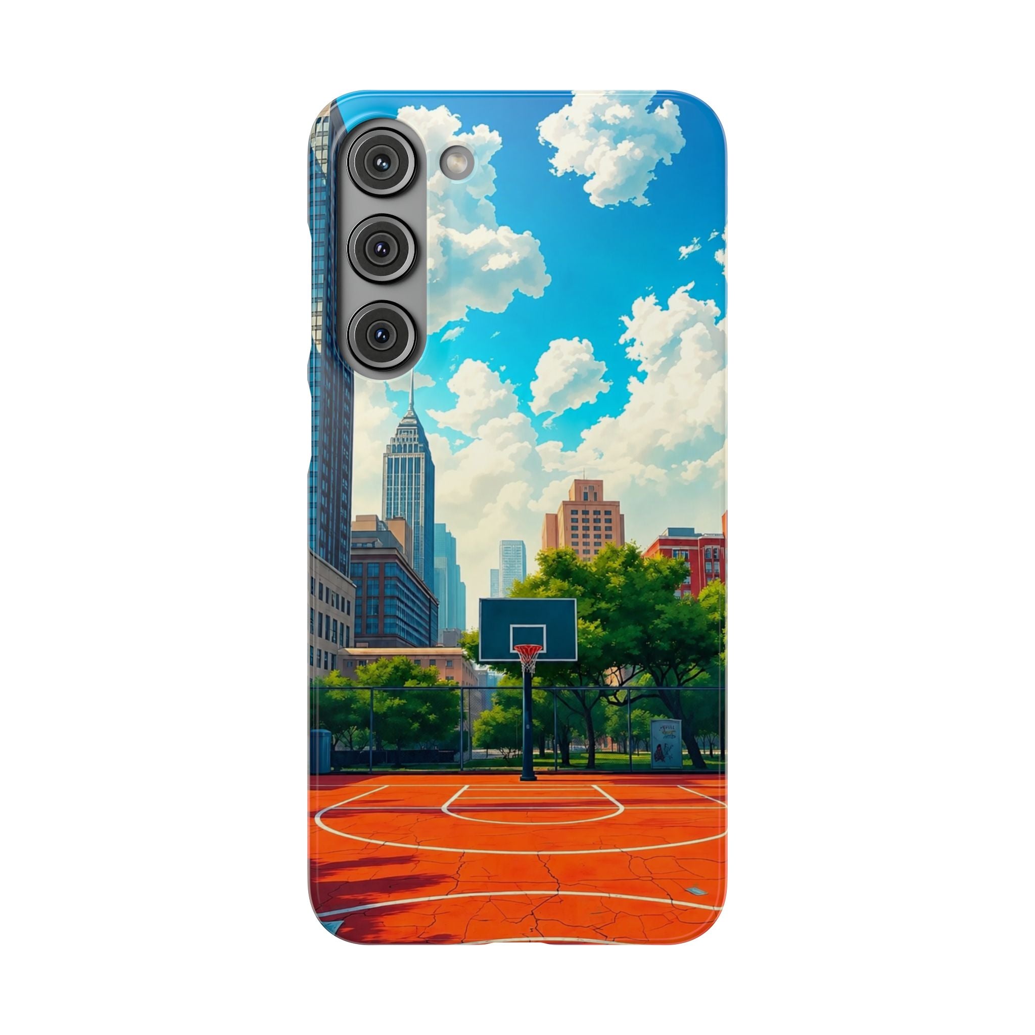 Urban Basketball Court Phone Case