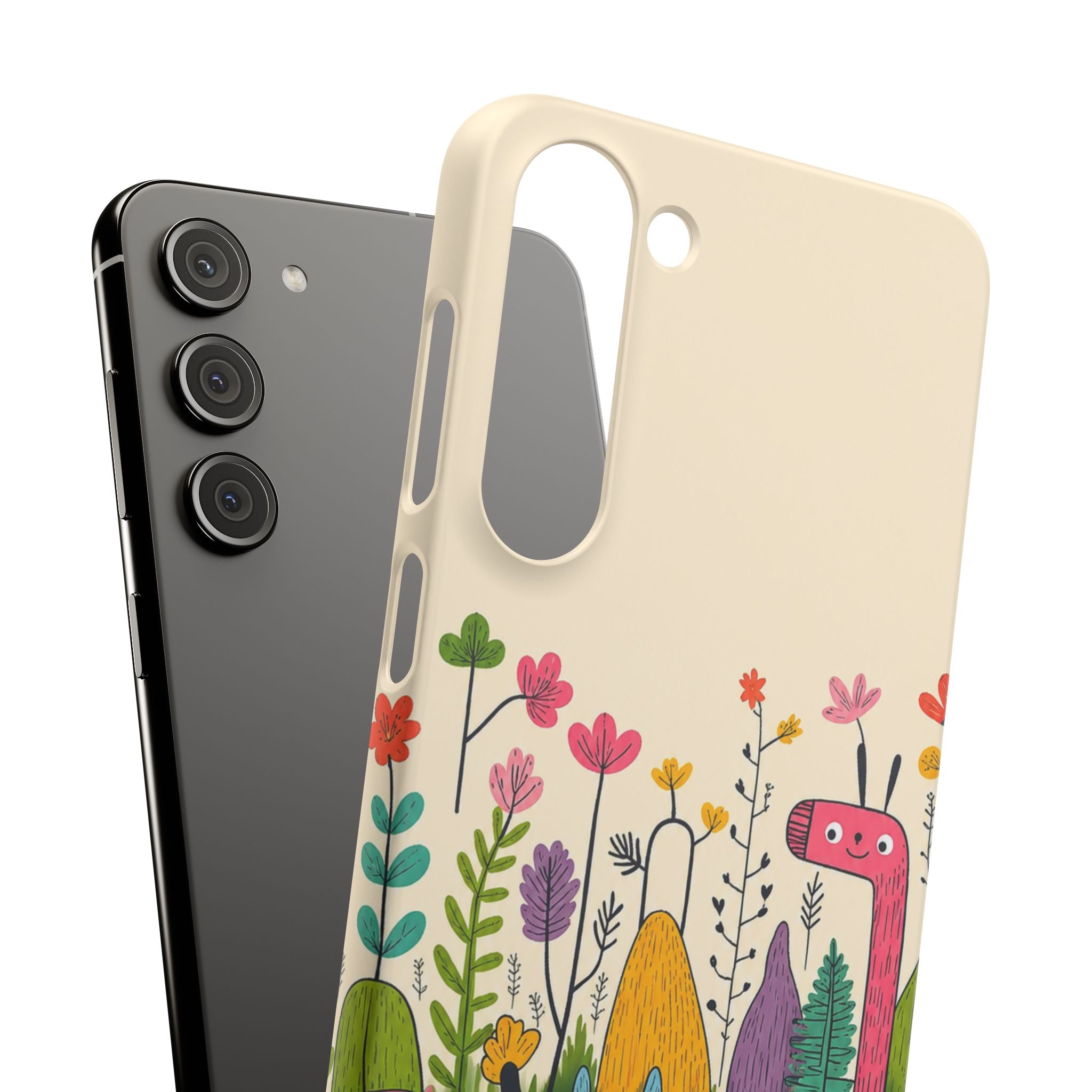 Cute Monster Garden Phone Case