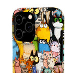 Cute Cat Pattern Phone Case