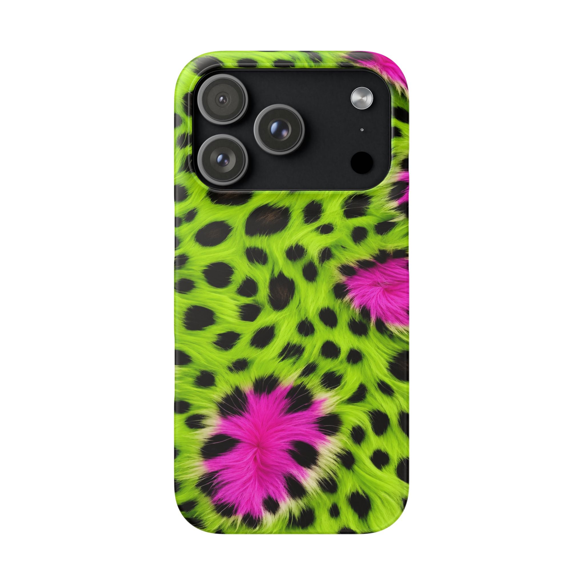 Neon Leopard Phone Case