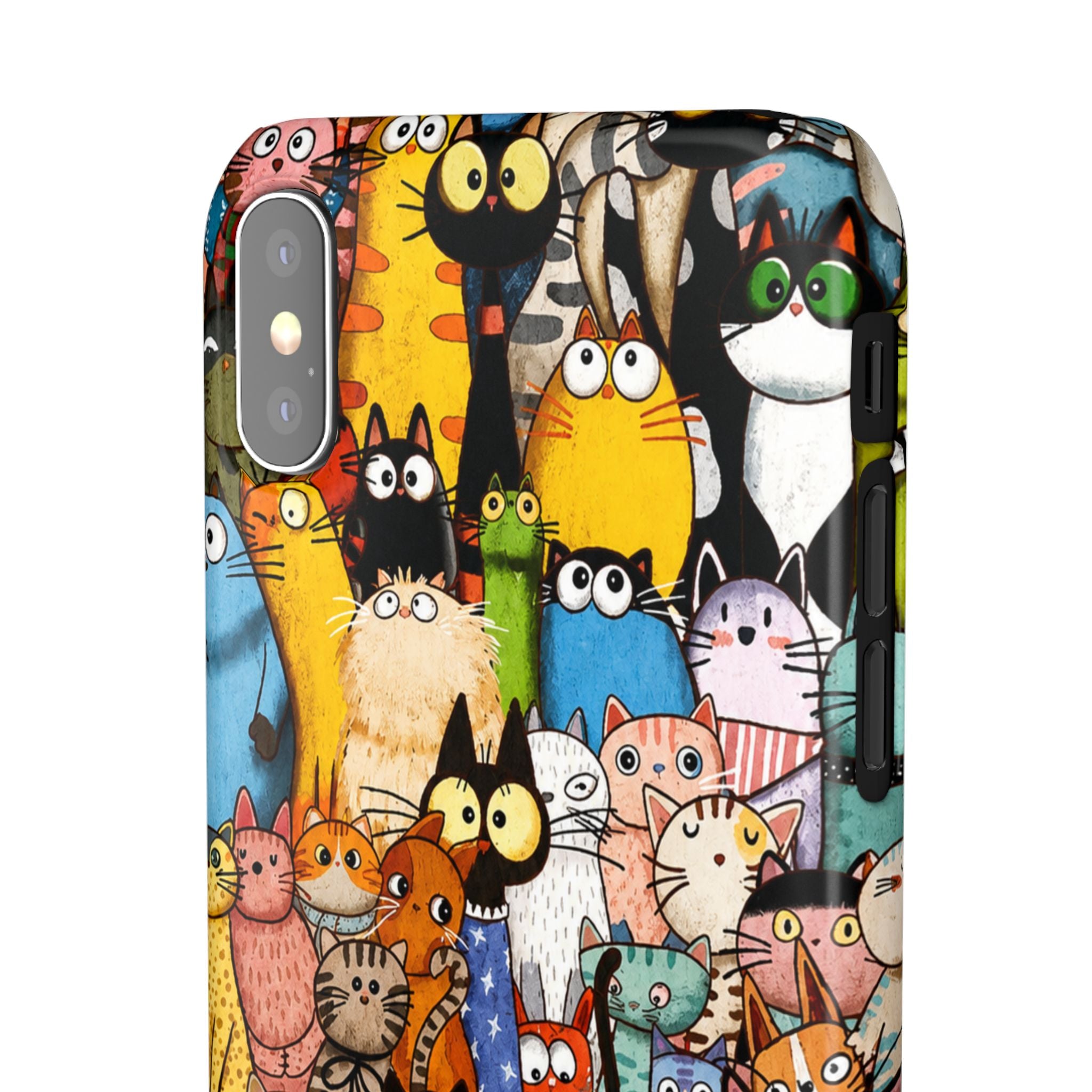 Cute Cat Pattern Phone Case