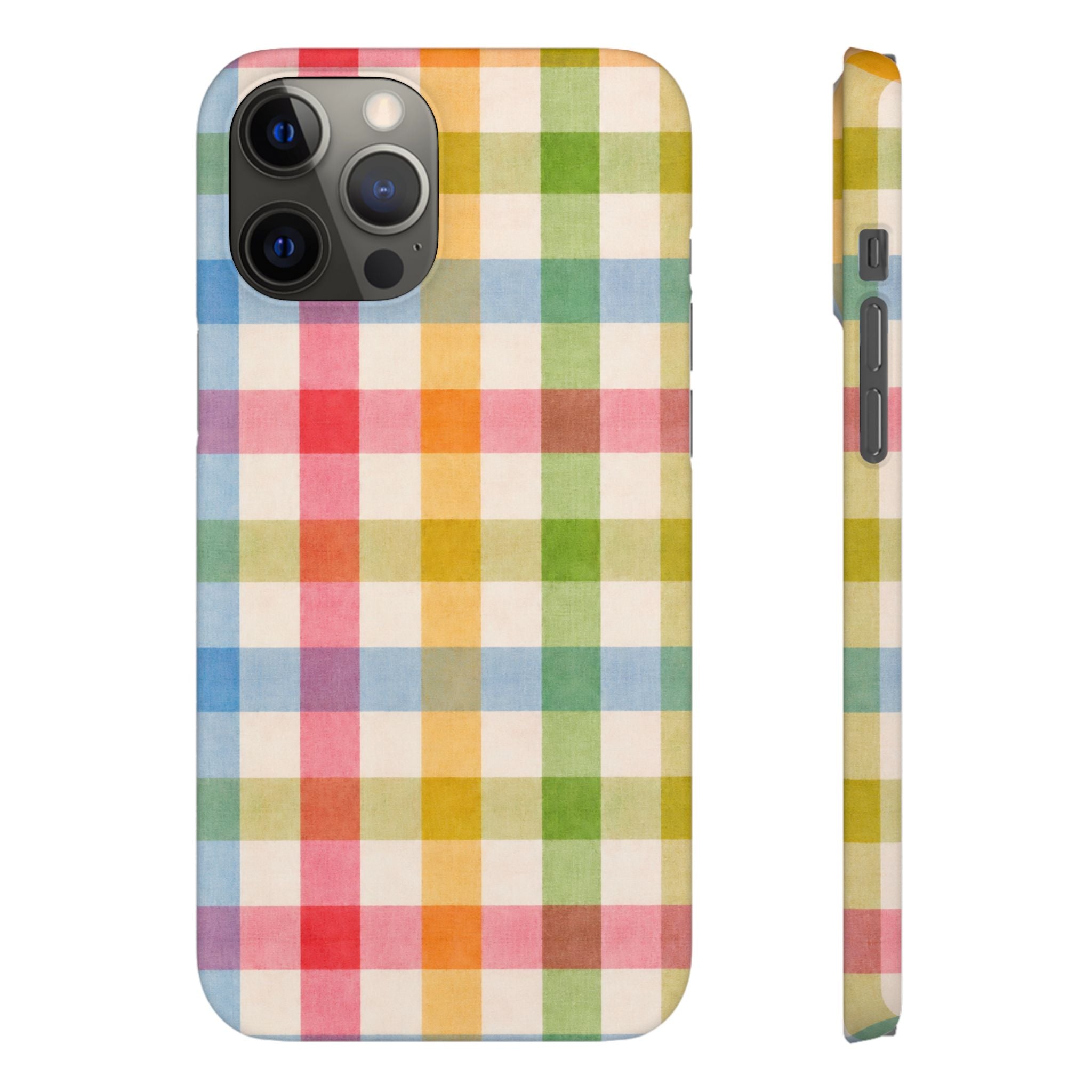 Pastel Plaid Phone Case