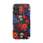 Sugar Skull Floral Phone Case