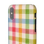 Pastel Plaid Phone Case