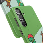 Skater Dino Phone Case
