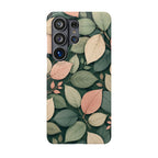 Blush Leaf Pattern Case