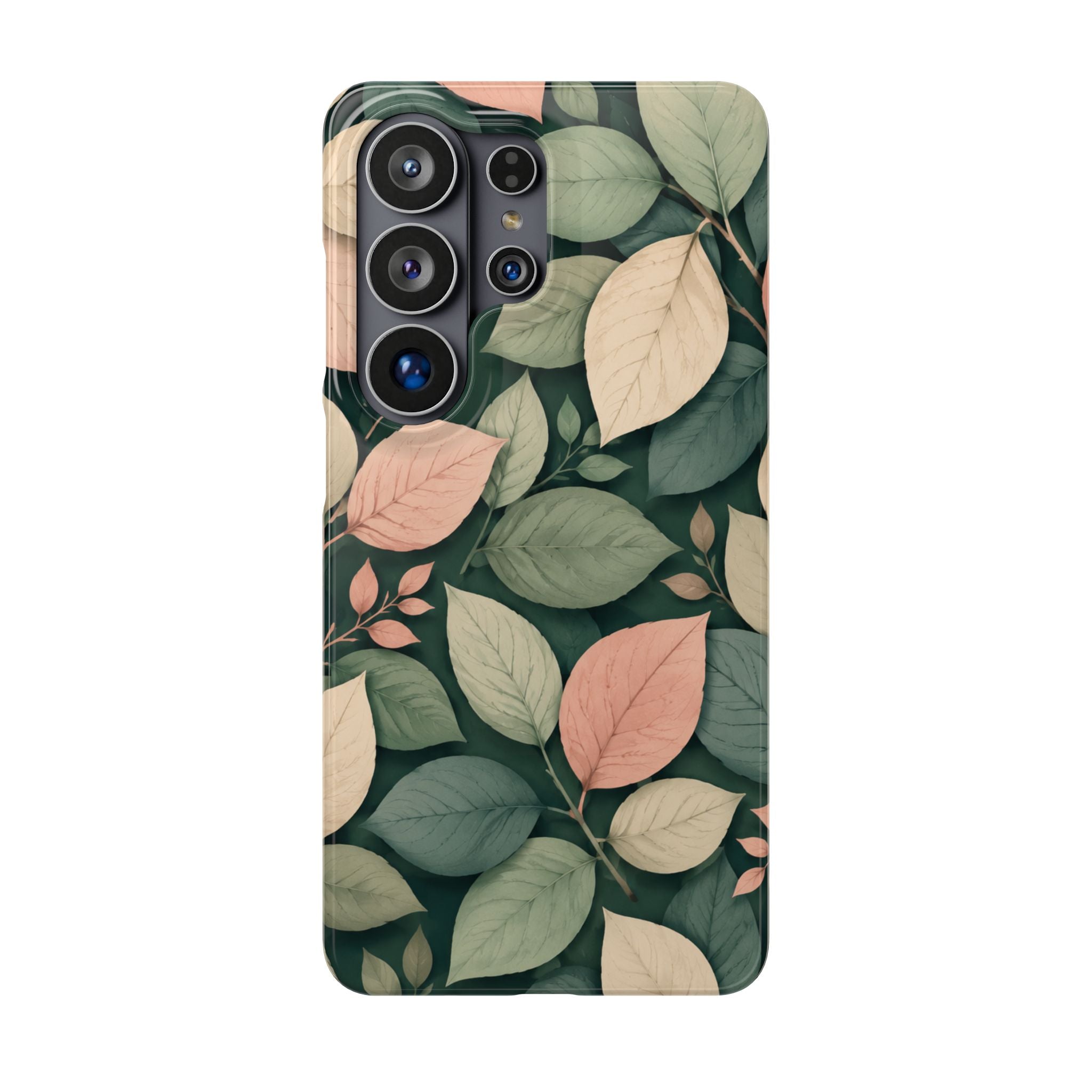 Blush Leaf Pattern Case
