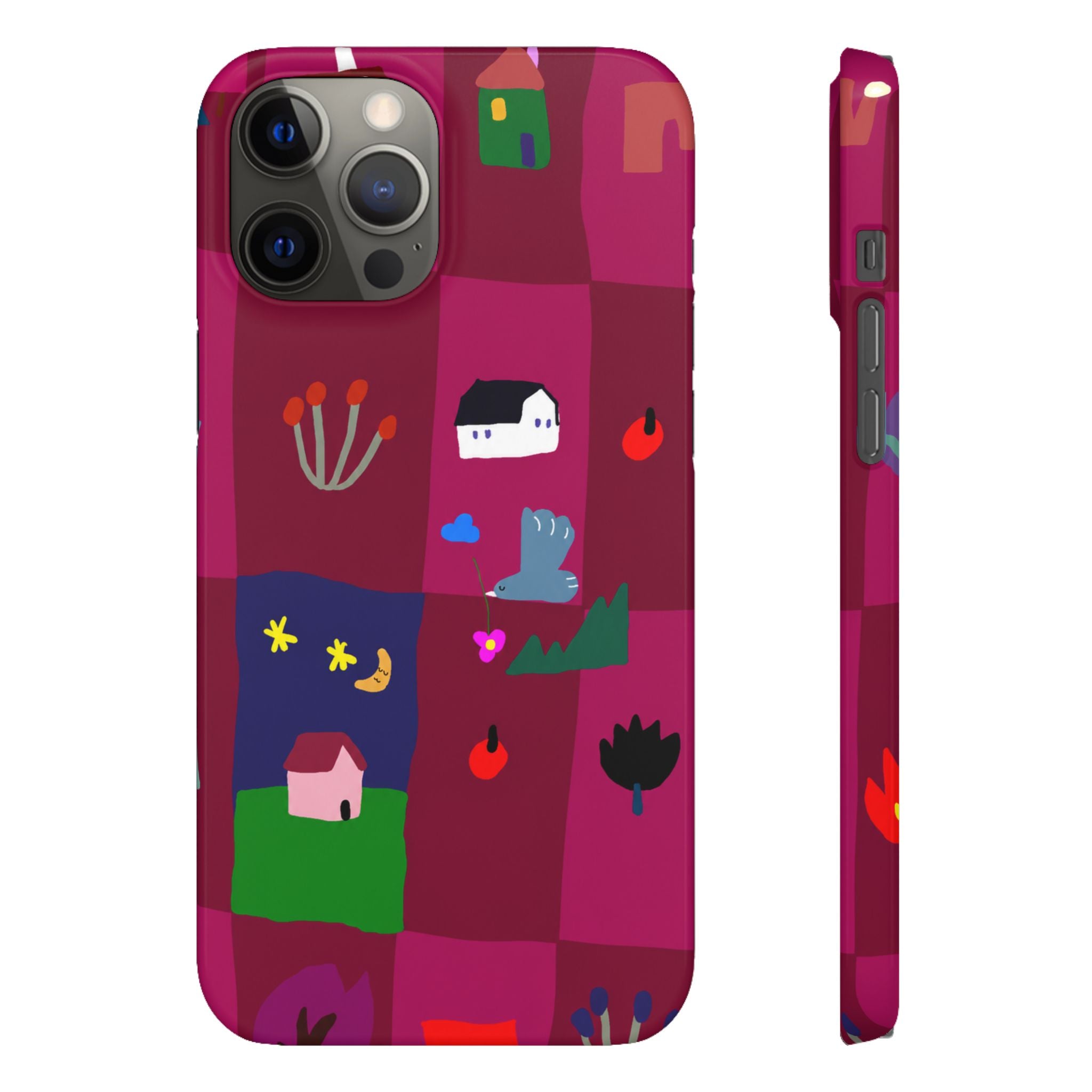 Whimsical Village Phone Case