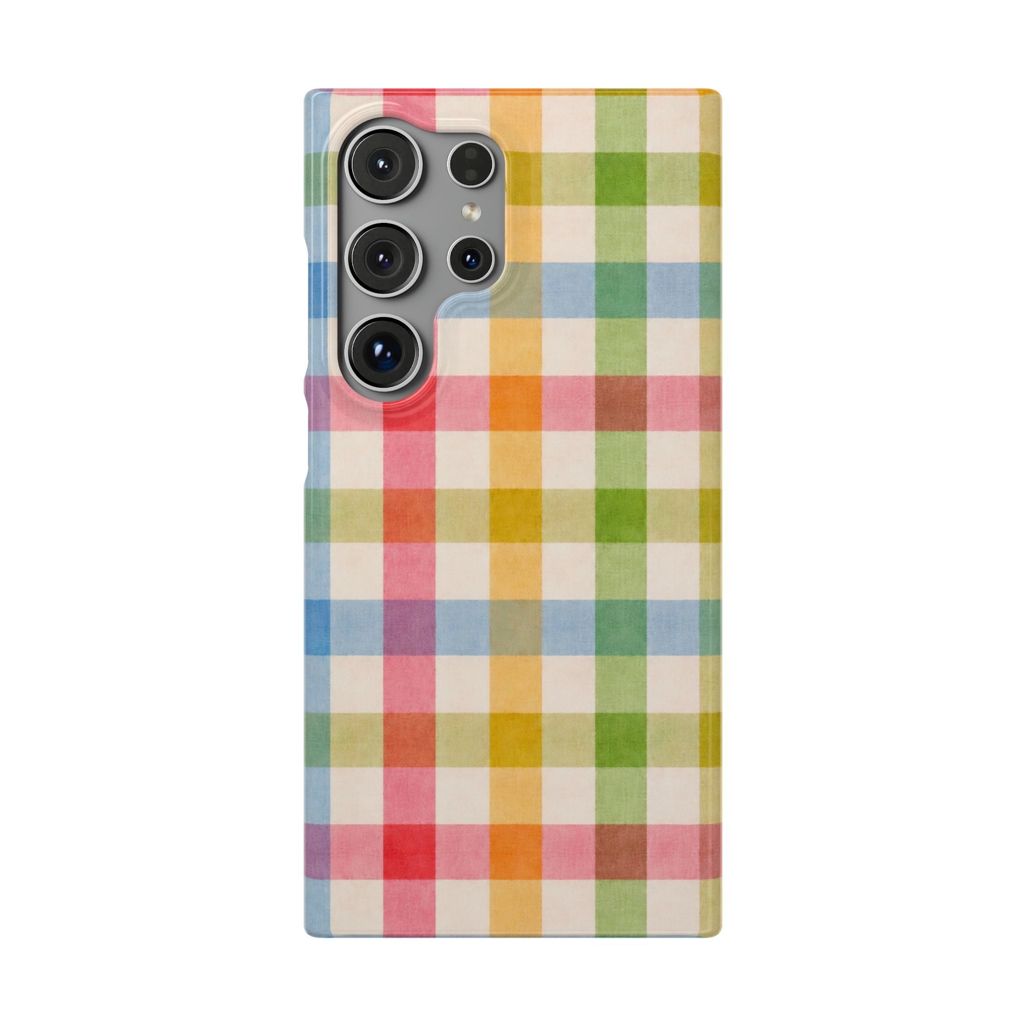 Pastel Plaid Phone Case