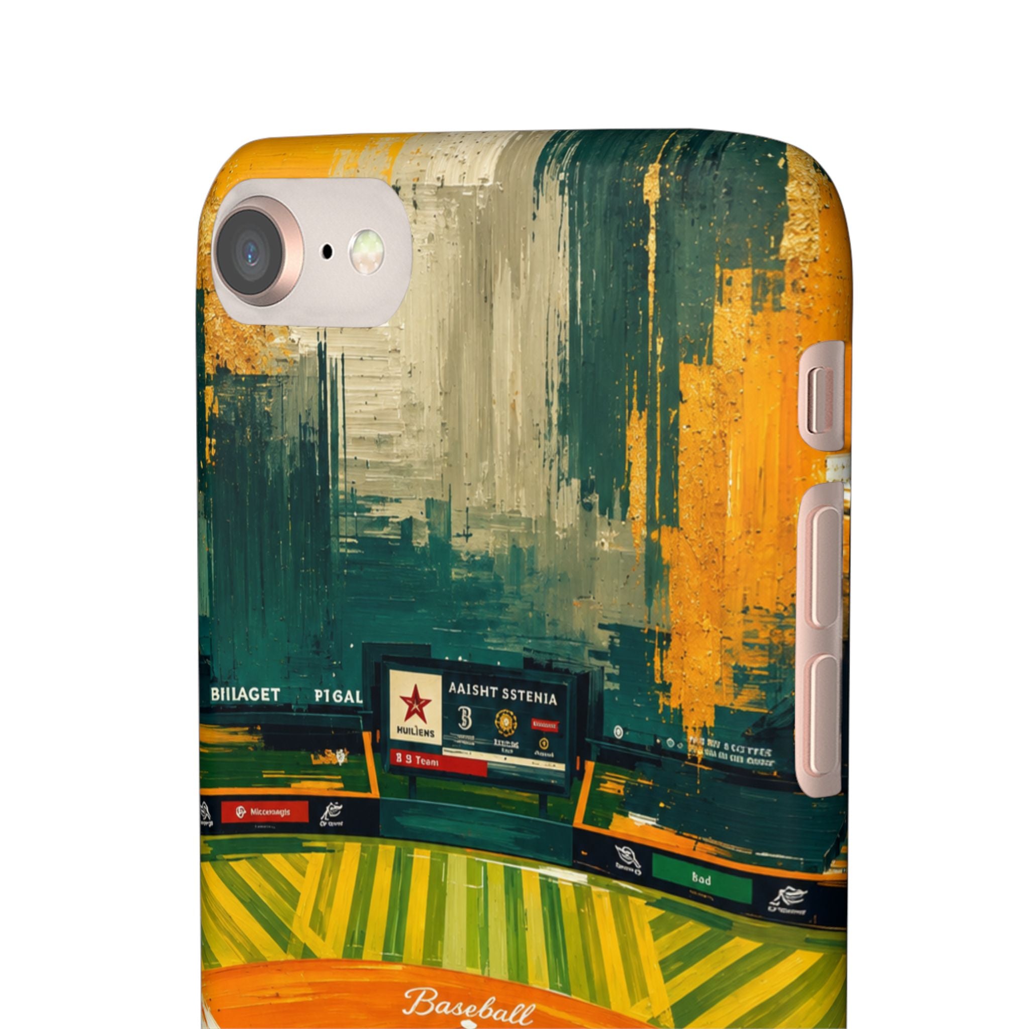 Abstract Baseball Stadium Phone Case