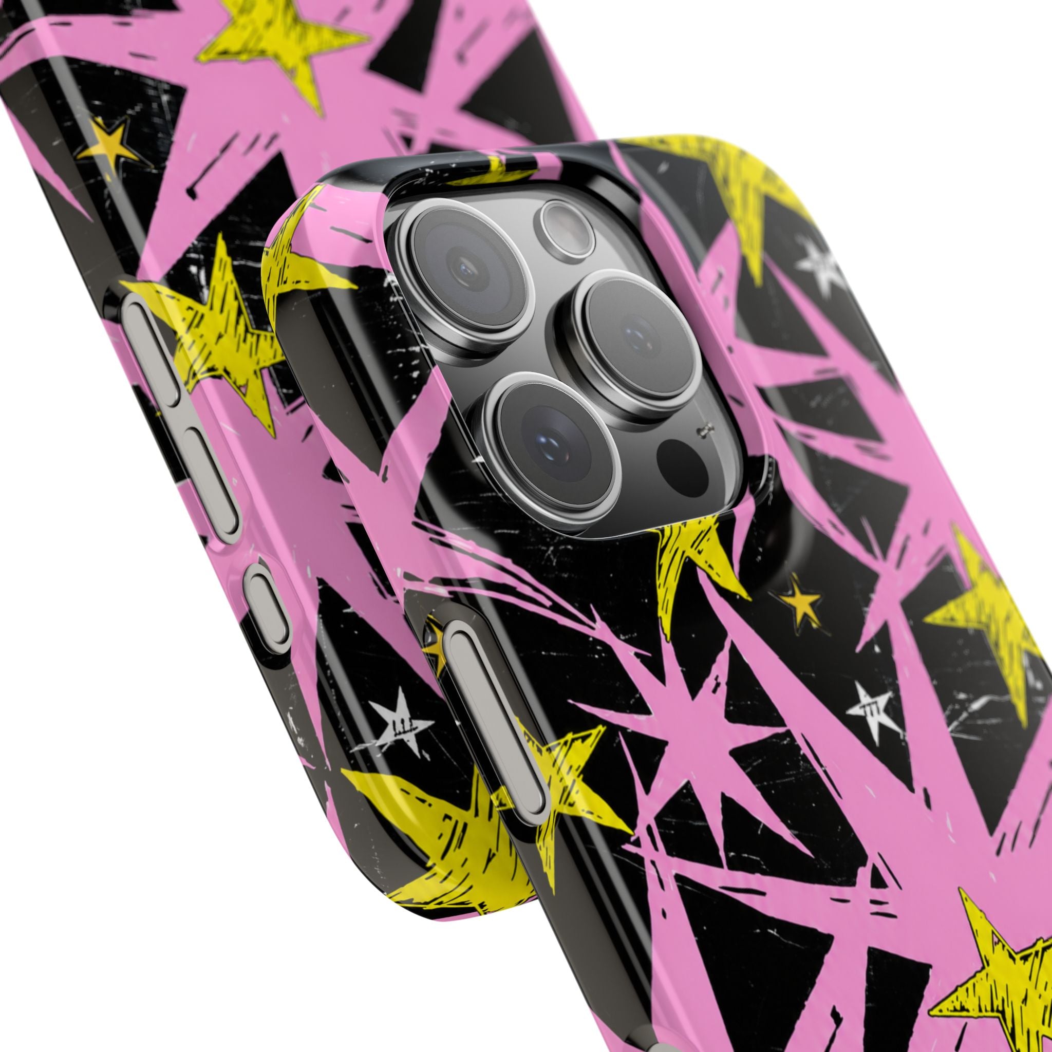 Pink Starburst Phone Case