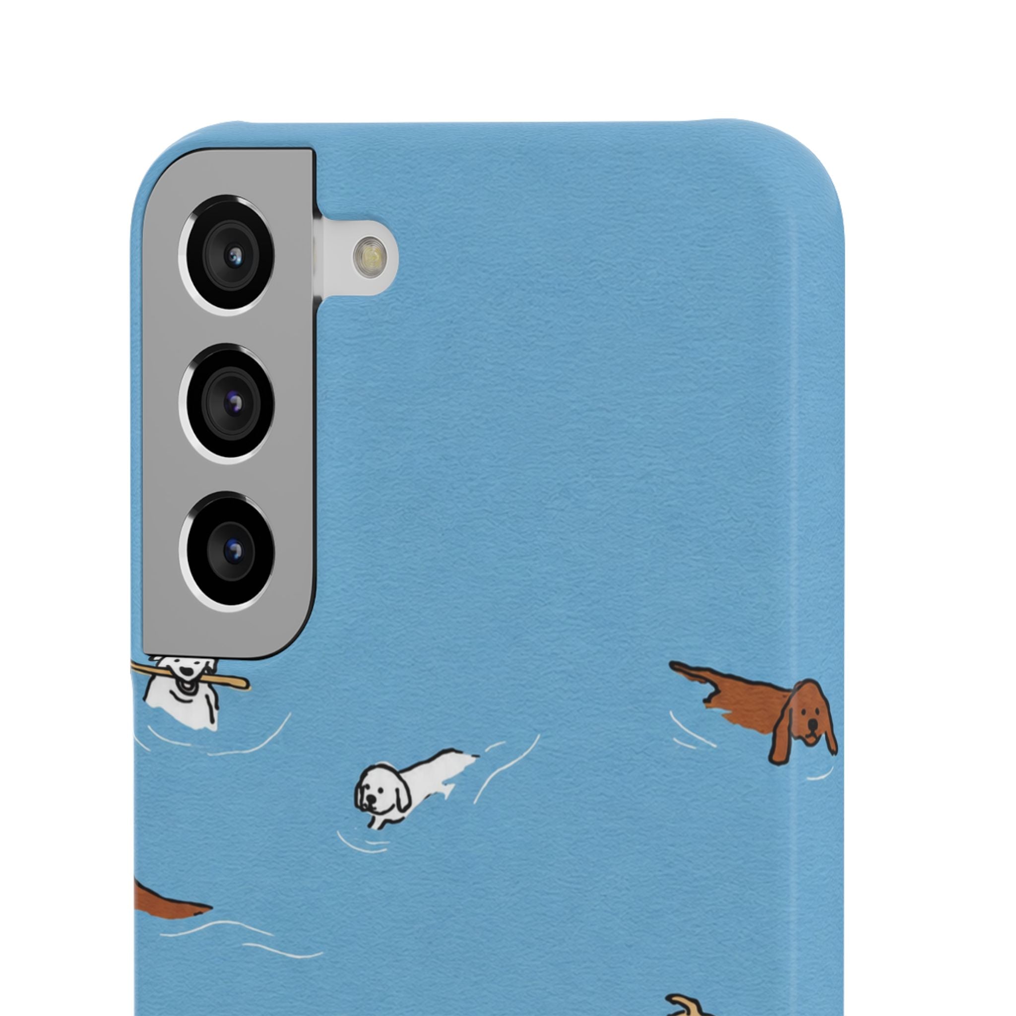 Swimming Dogs Phone Case