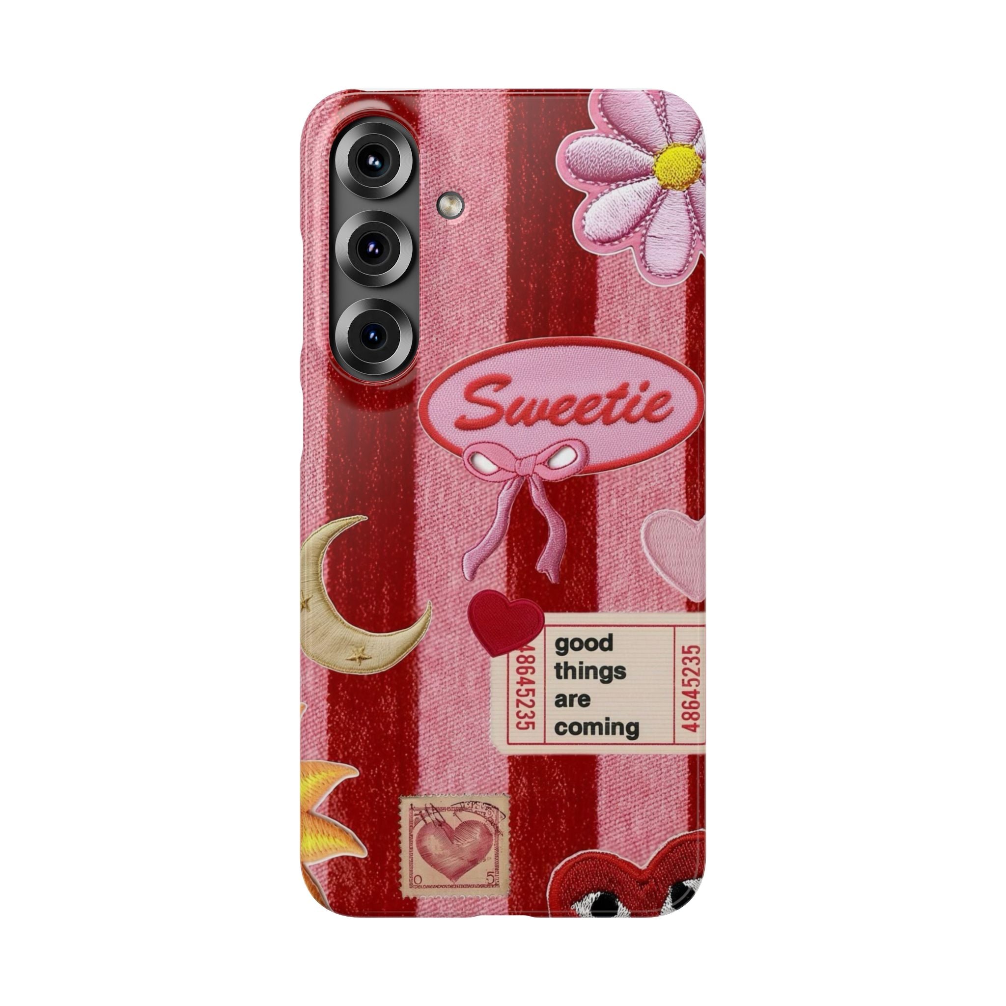 Coquette Patch Phone Case