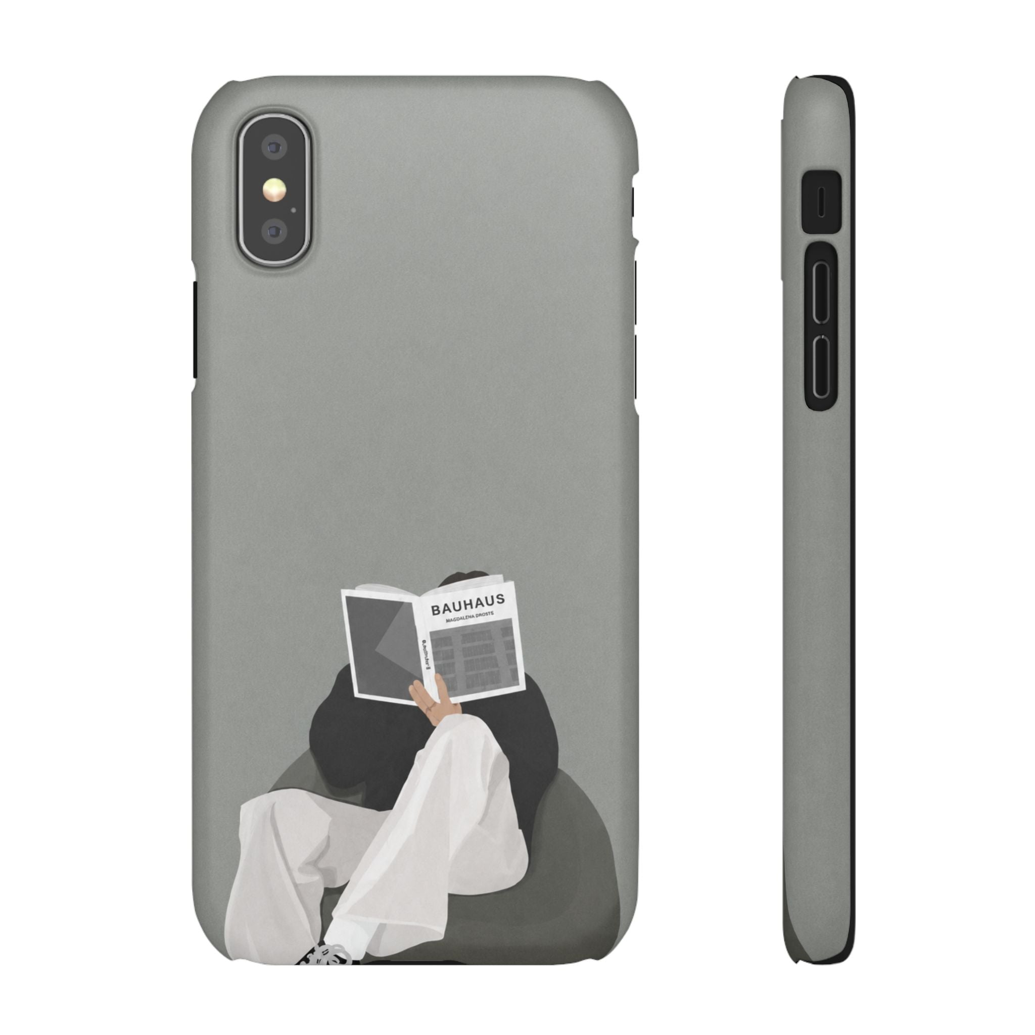Quiet Pages – Minimalist Aesthetic Phone Case